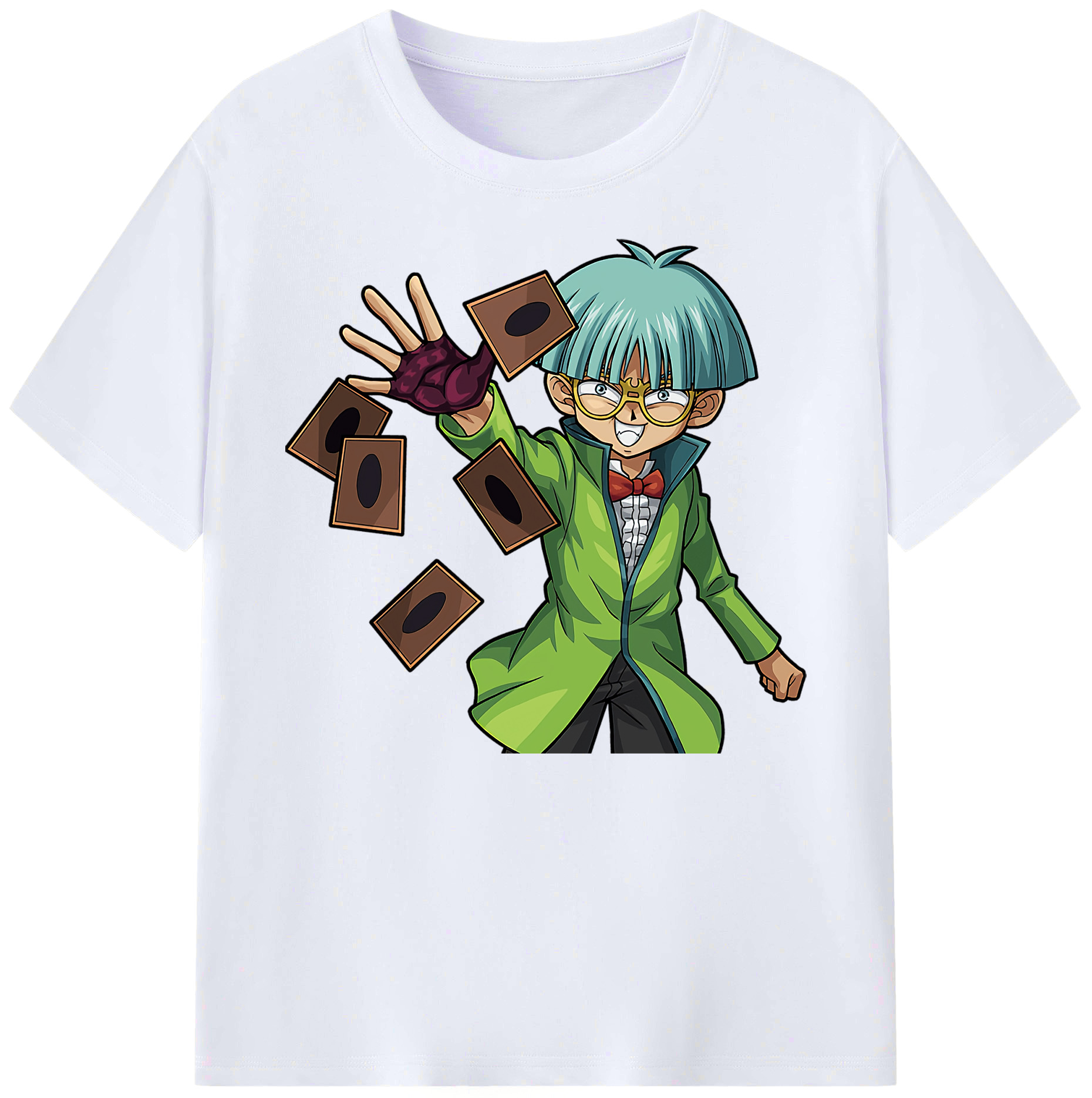 （画像用） 遊☆戯☆王 Yu-Gi-Oh! 綿100％ メンズ半袖Tシャツ｜肌触りやわらか＆通気性