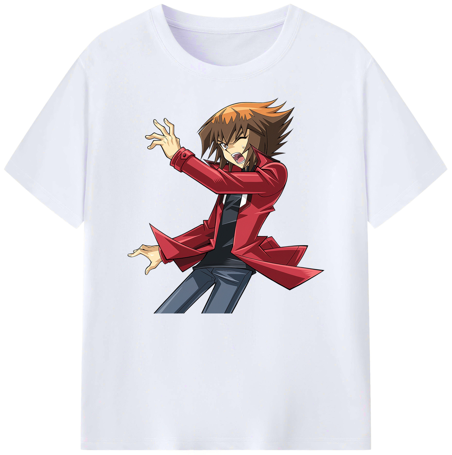 （画像用） 遊☆戯☆王 Yu-Gi-Oh! 綿100％ メンズ半袖Tシャツ｜肌触りやわらか＆通気性