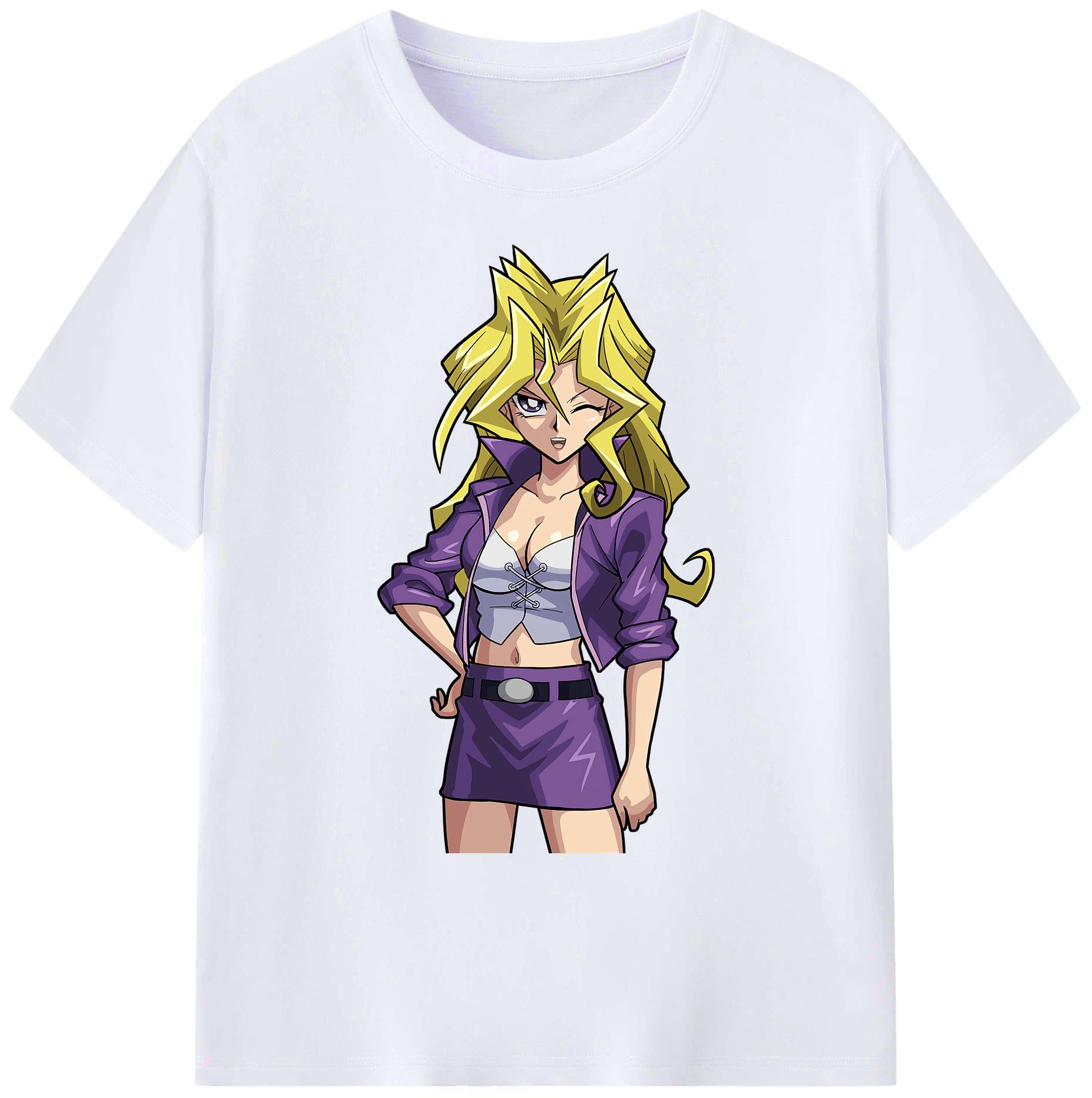 （画像用） 遊☆戯☆王 Yu-Gi-Oh! 綿100％ メンズ半袖Tシャツ｜肌触りやわらか＆通気性