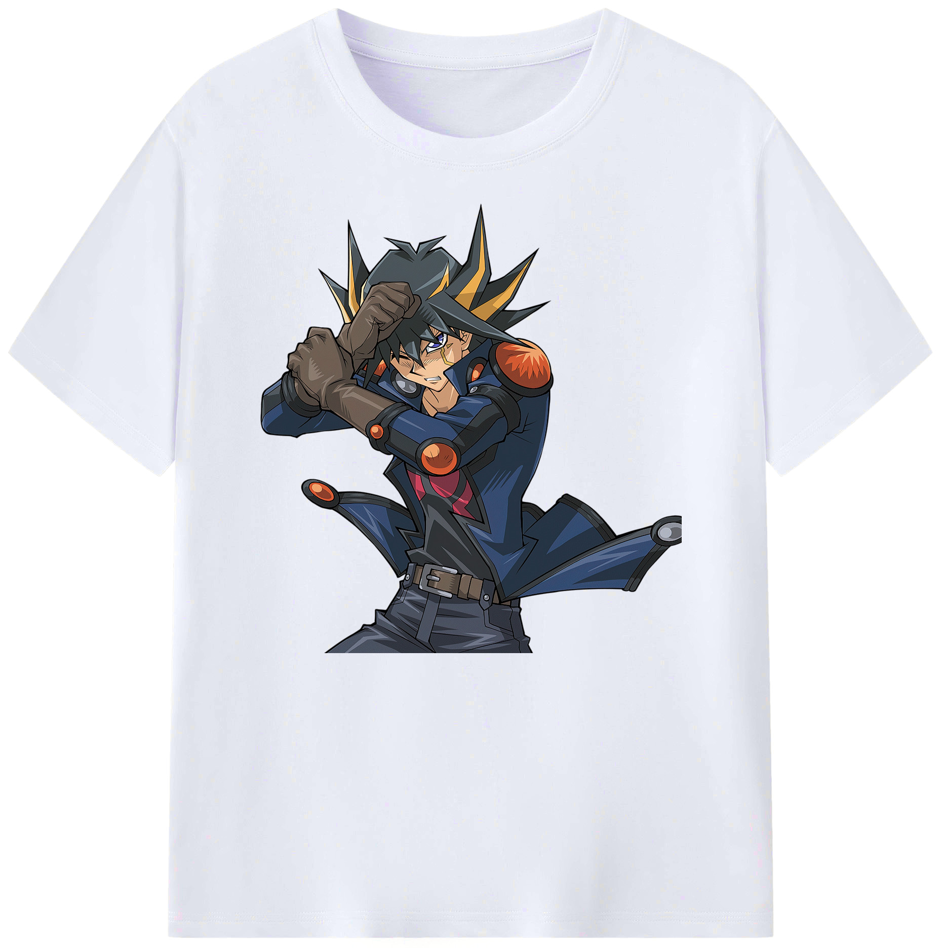 （画像用） 遊☆戯☆王 Yu-Gi-Oh! 綿100％ メンズ半袖Tシャツ｜肌触りやわらか＆通気性