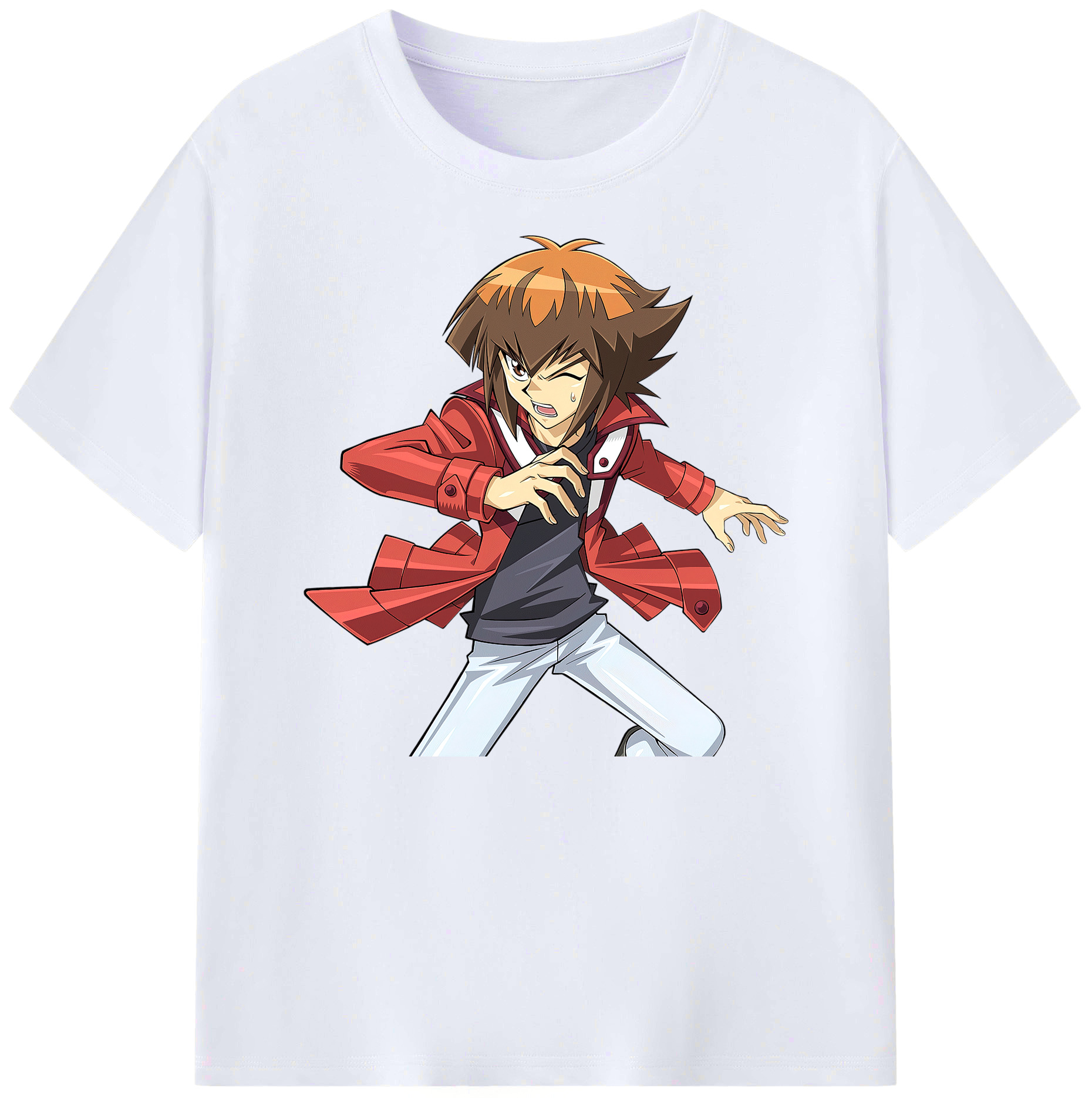 （画像用） 遊☆戯☆王 Yu-Gi-Oh! 綿100％ メンズ半袖Tシャツ｜肌触りやわらか＆通気性