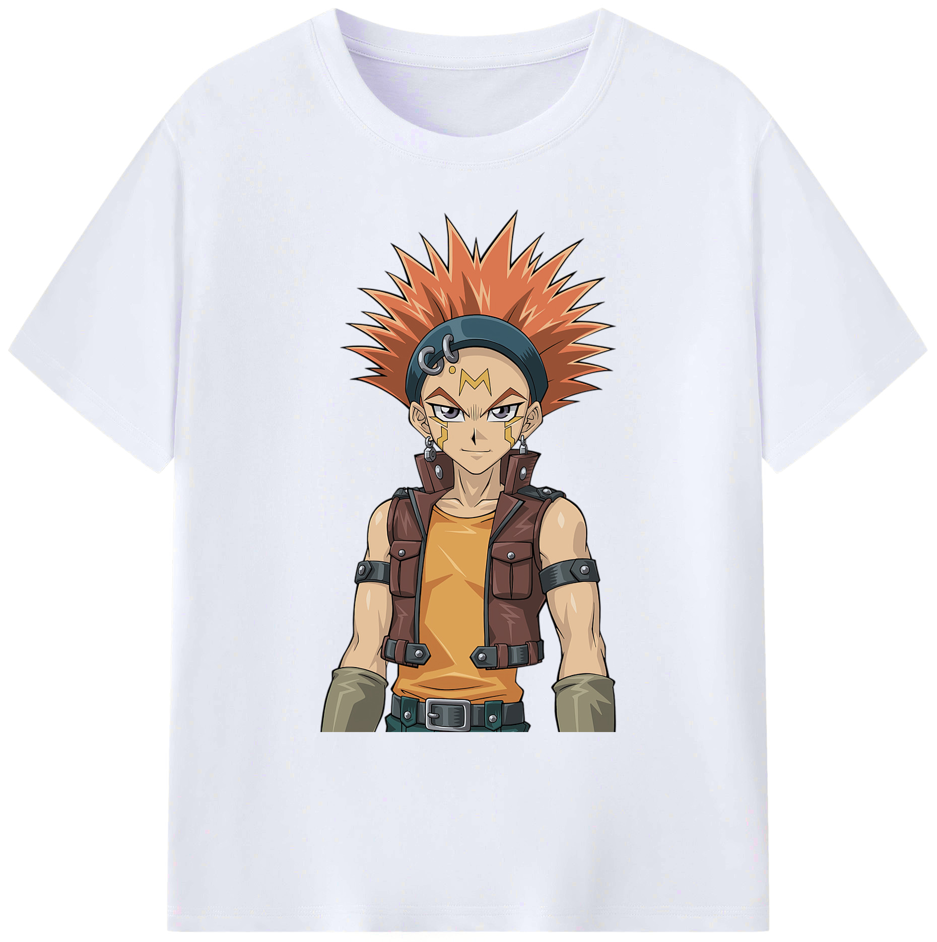 （画像用） 遊☆戯☆王 Yu-Gi-Oh! 綿100％ メンズ半袖Tシャツ｜肌触りやわらか＆通気性