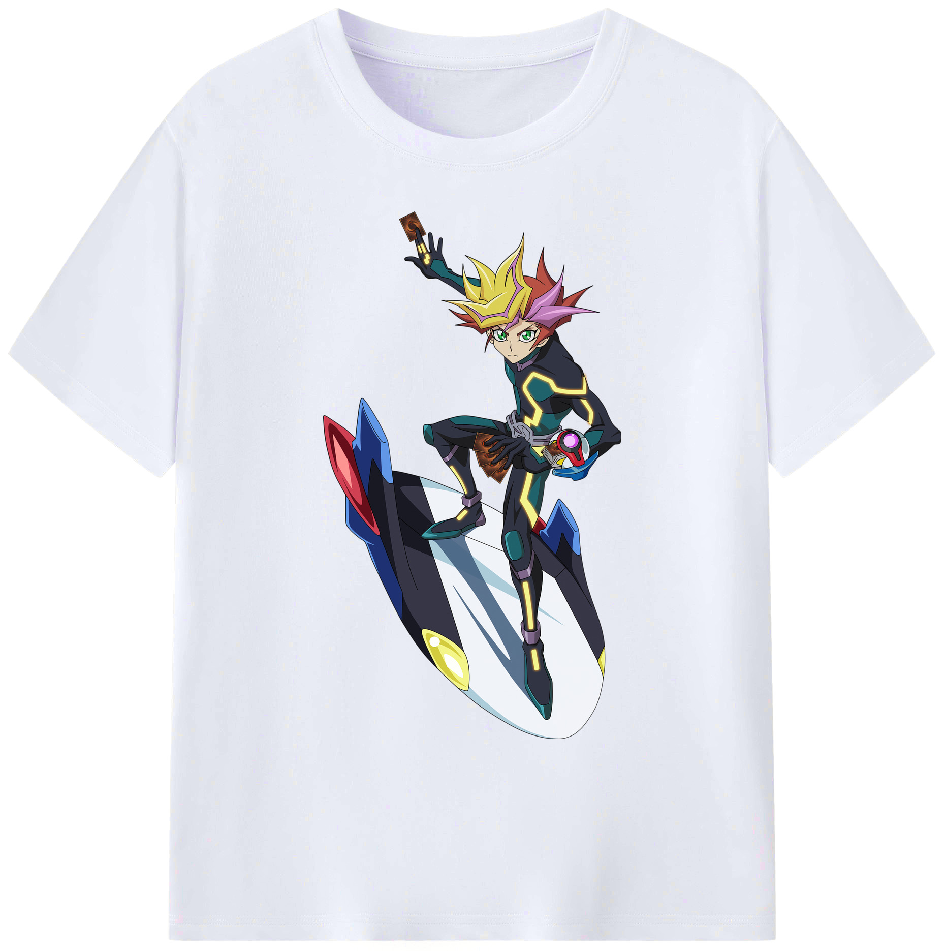（画像用） 遊☆戯☆王 Yu-Gi-Oh! 綿100％ メンズ半袖Tシャツ｜肌触りやわらか＆通気性