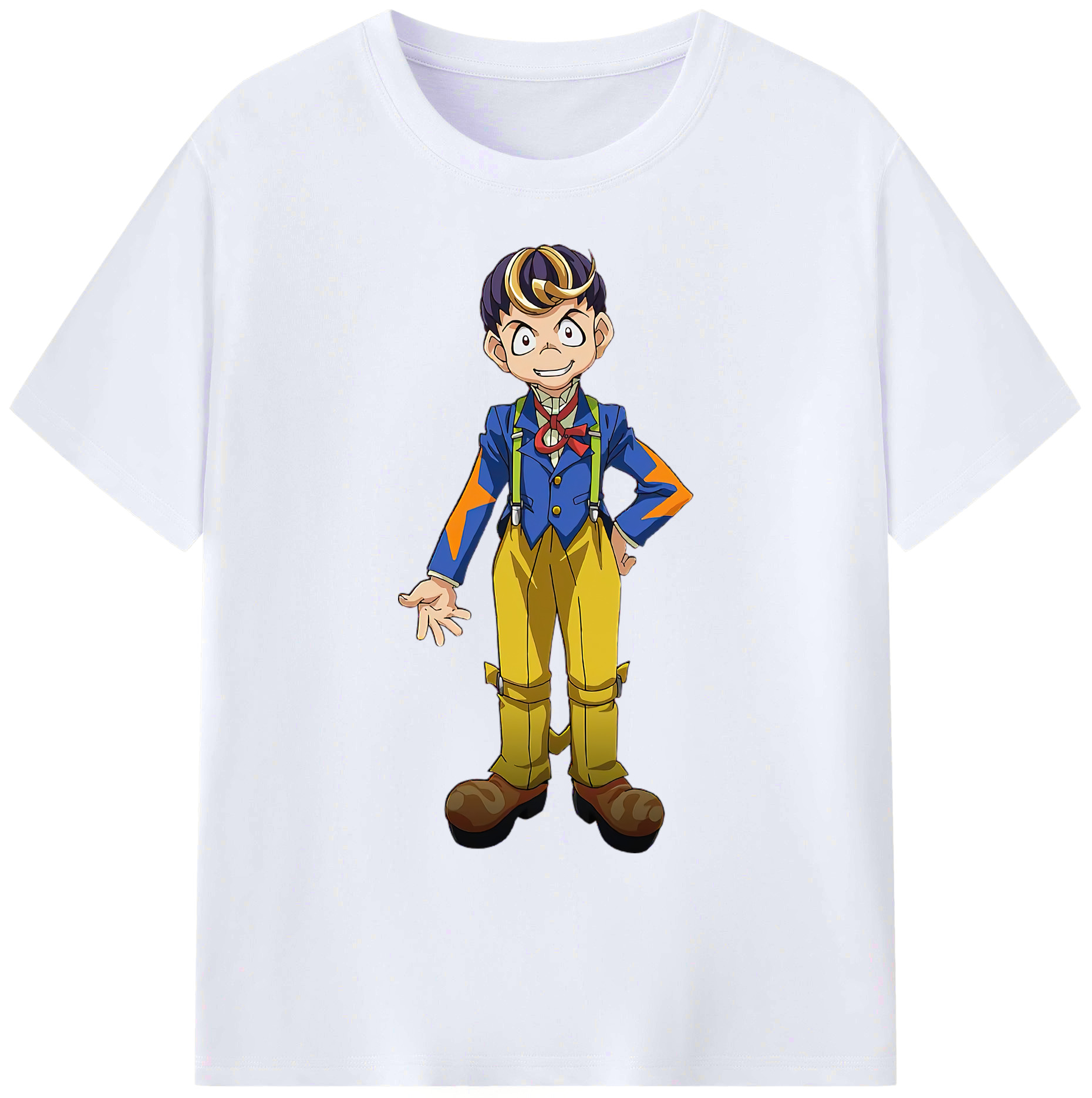 （画像用） 遊☆戯☆王 Yu-Gi-Oh! 綿100％ メンズ半袖Tシャツ｜肌触りやわらか＆通気性