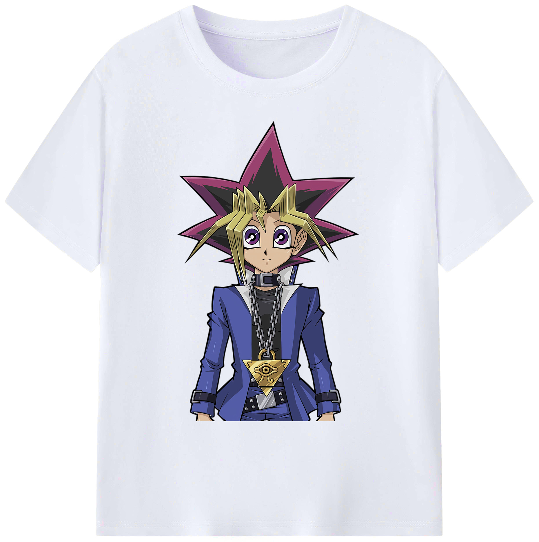 （画像用） 遊☆戯☆王 Yu-Gi-Oh! 綿100％ メンズ半袖Tシャツ｜肌触りやわらか＆通気性