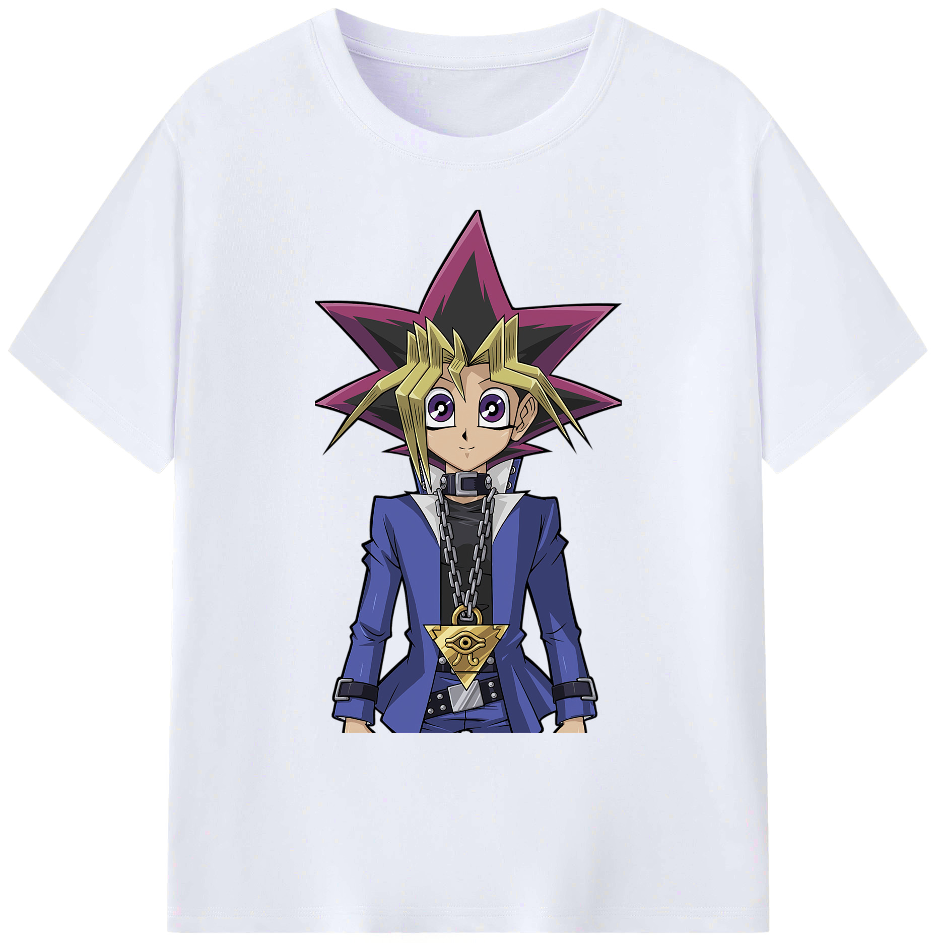 （画像用） 遊☆戯☆王 Yu-Gi-Oh! 綿100％ メンズ半袖Tシャツ｜肌触りやわらか＆通気性