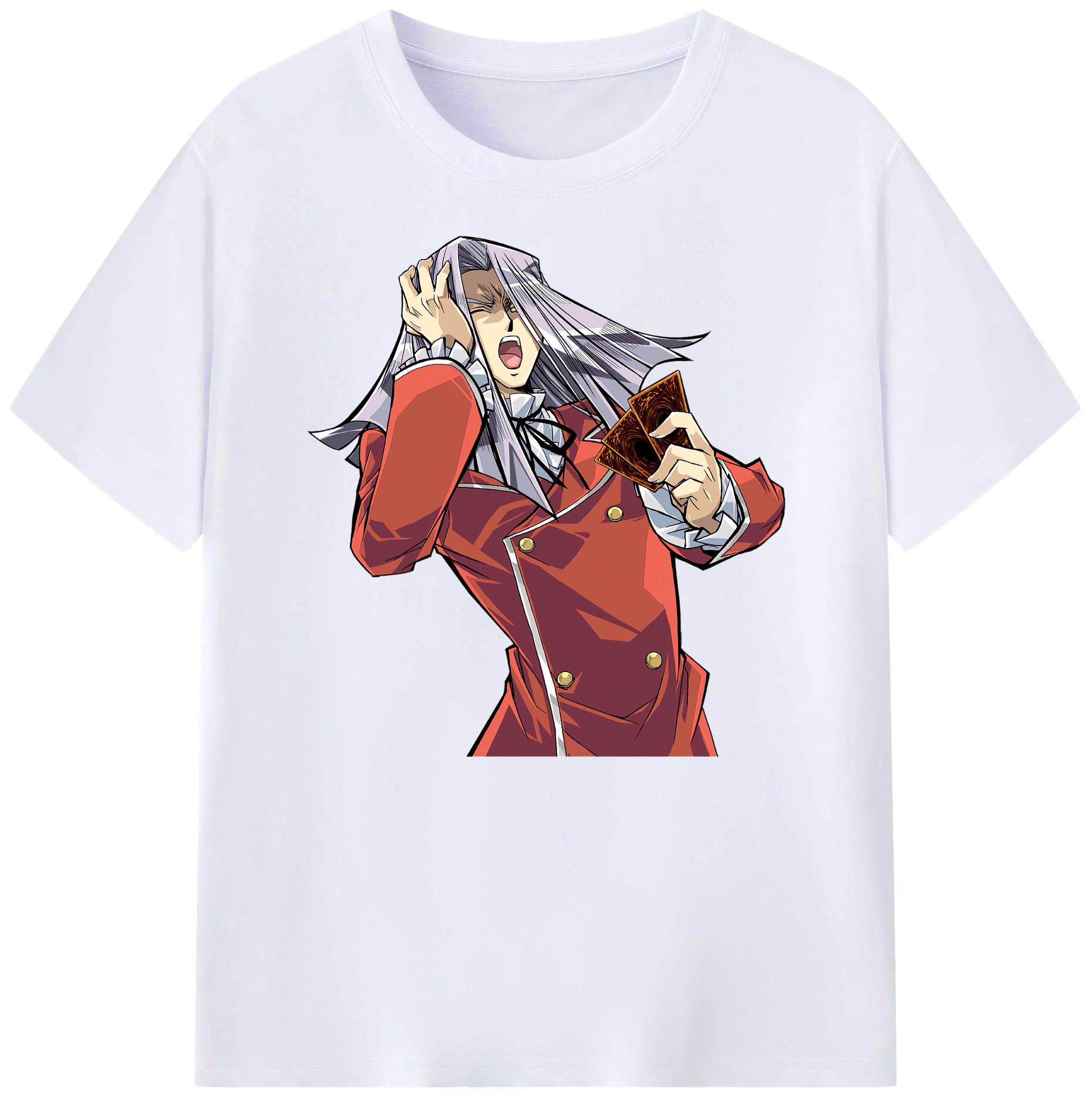 （画像用） 遊☆戯☆王 Yu-Gi-Oh! 綿100％ メンズ半袖Tシャツ｜肌触りやわらか＆通気性