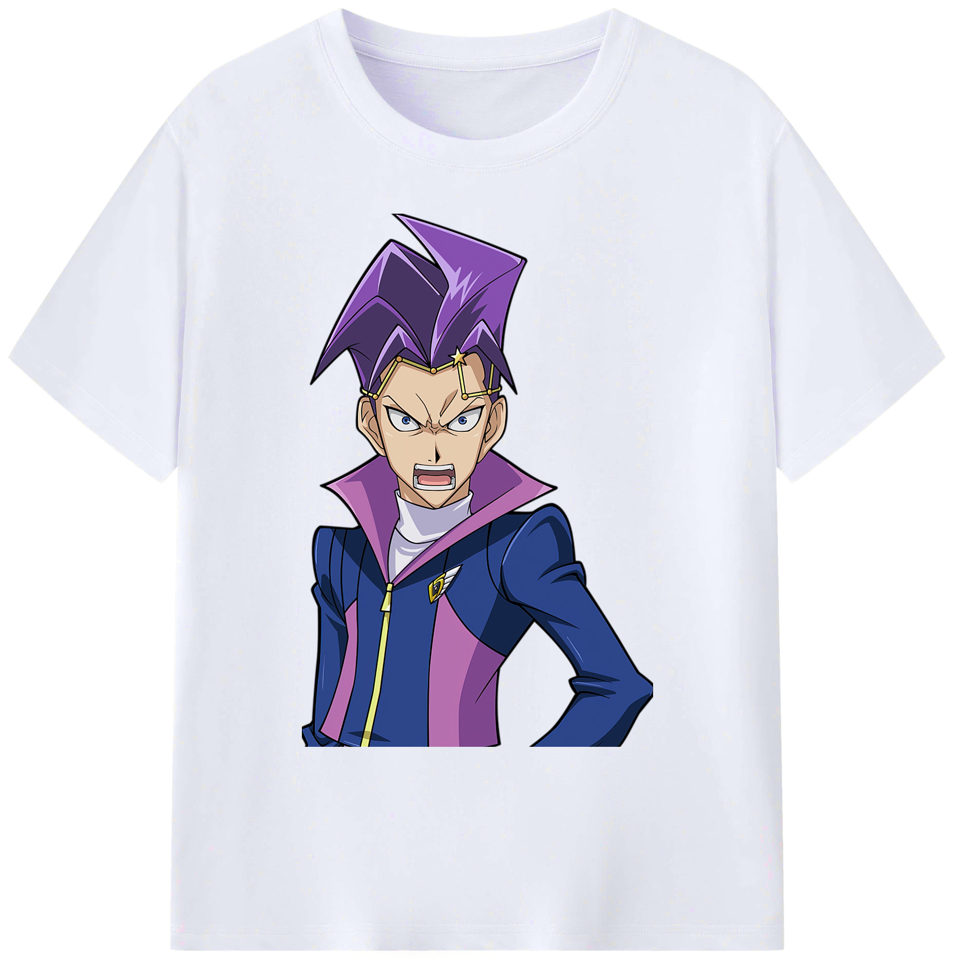 （画像用） 遊☆戯☆王 Yu-Gi-Oh! 綿100％ メンズ半袖Tシャツ｜肌触りやわらか＆通気性