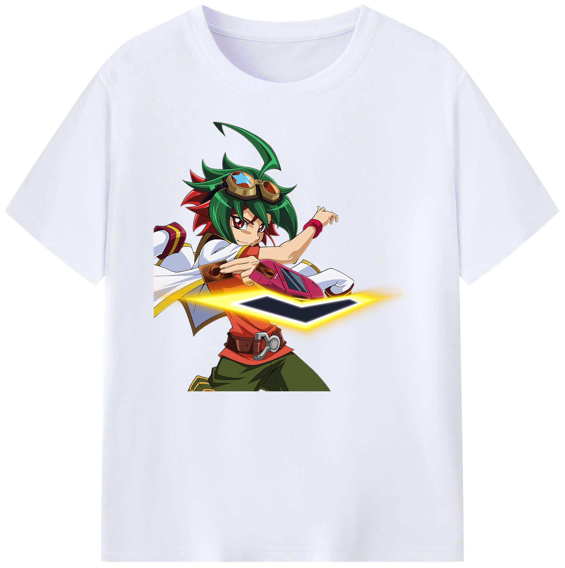 （画像用） 遊☆戯☆王 Yu-Gi-Oh! 綿100％ メンズ半袖Tシャツ｜肌触りやわらか＆通気性