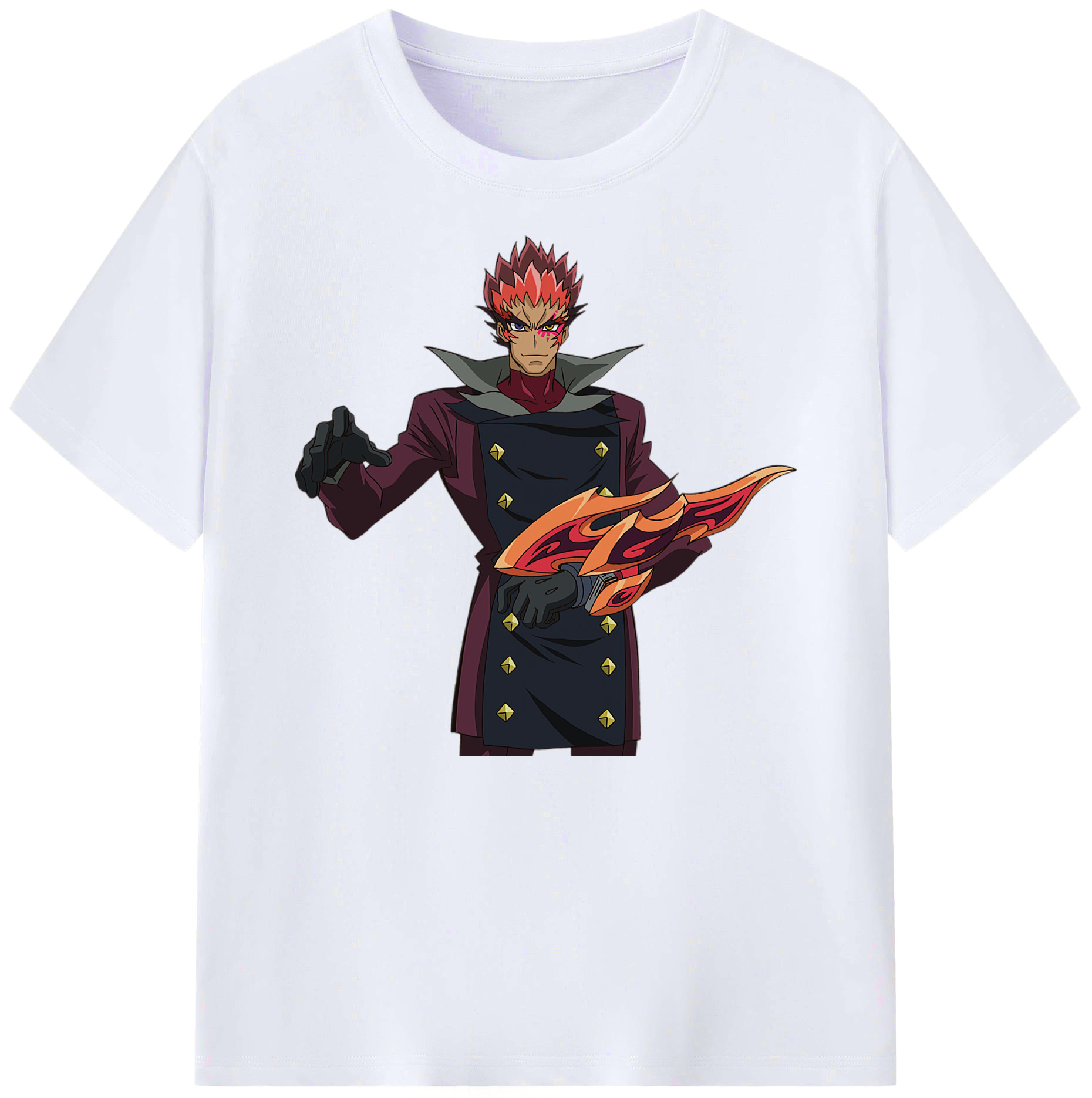 （画像用） 遊☆戯☆王 Yu-Gi-Oh! 綿100％ メンズ半袖Tシャツ｜肌触りやわらか＆通気性