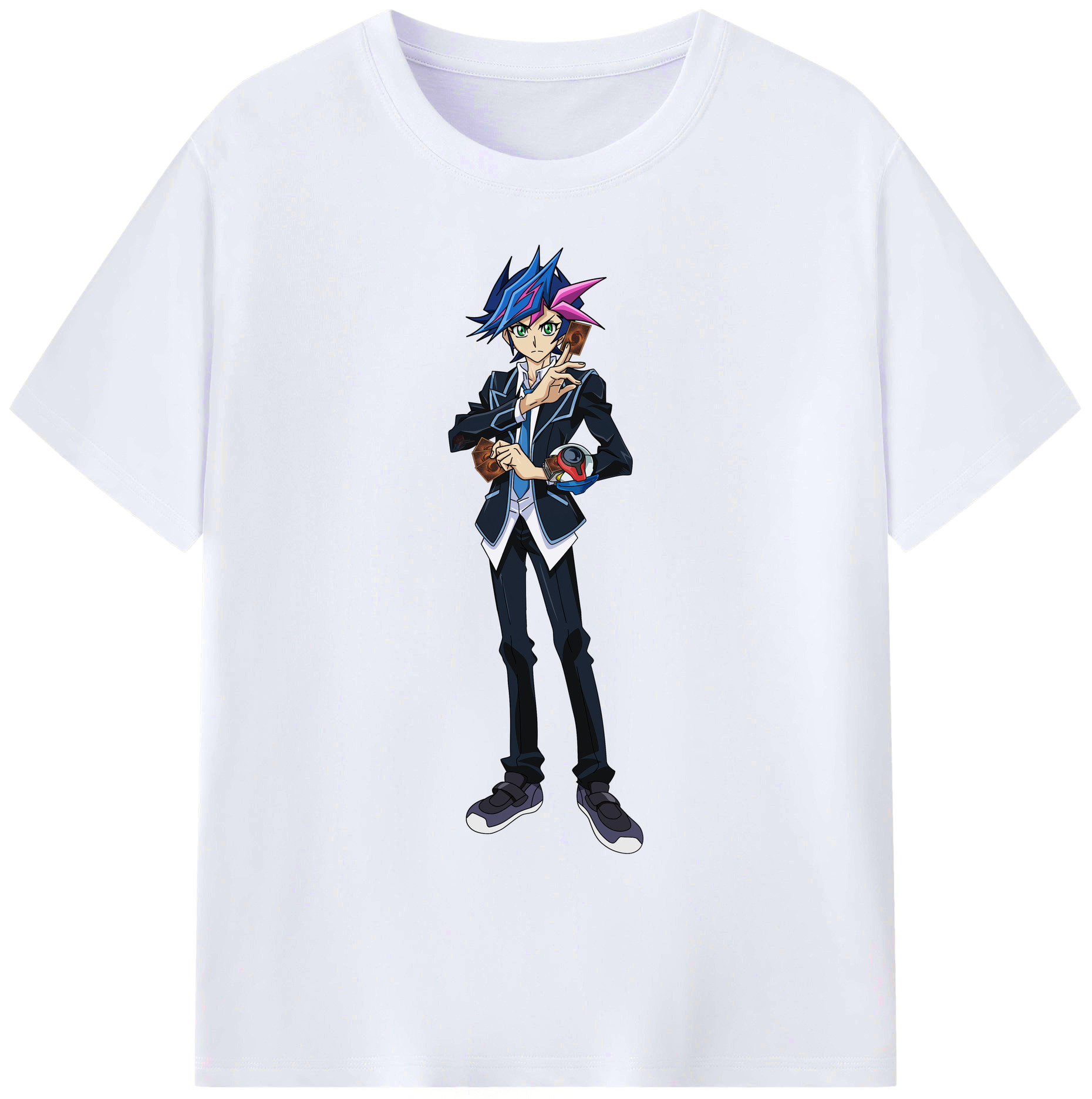 （画像用） 遊☆戯☆王 Yu-Gi-Oh! 綿100％ メンズ半袖Tシャツ｜肌触りやわらか＆通気性
