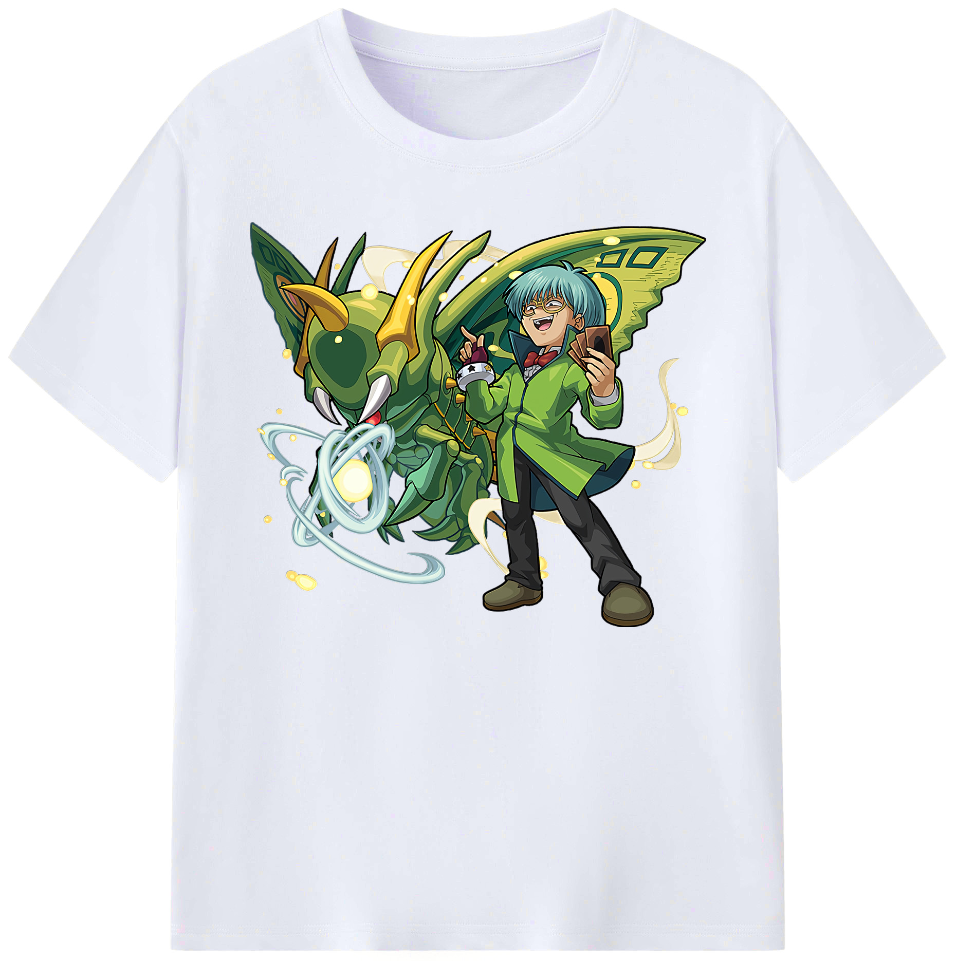 （画像用） 遊☆戯☆王 Yu-Gi-Oh! 綿100％ メンズ半袖Tシャツ｜肌触りやわらか＆通気性