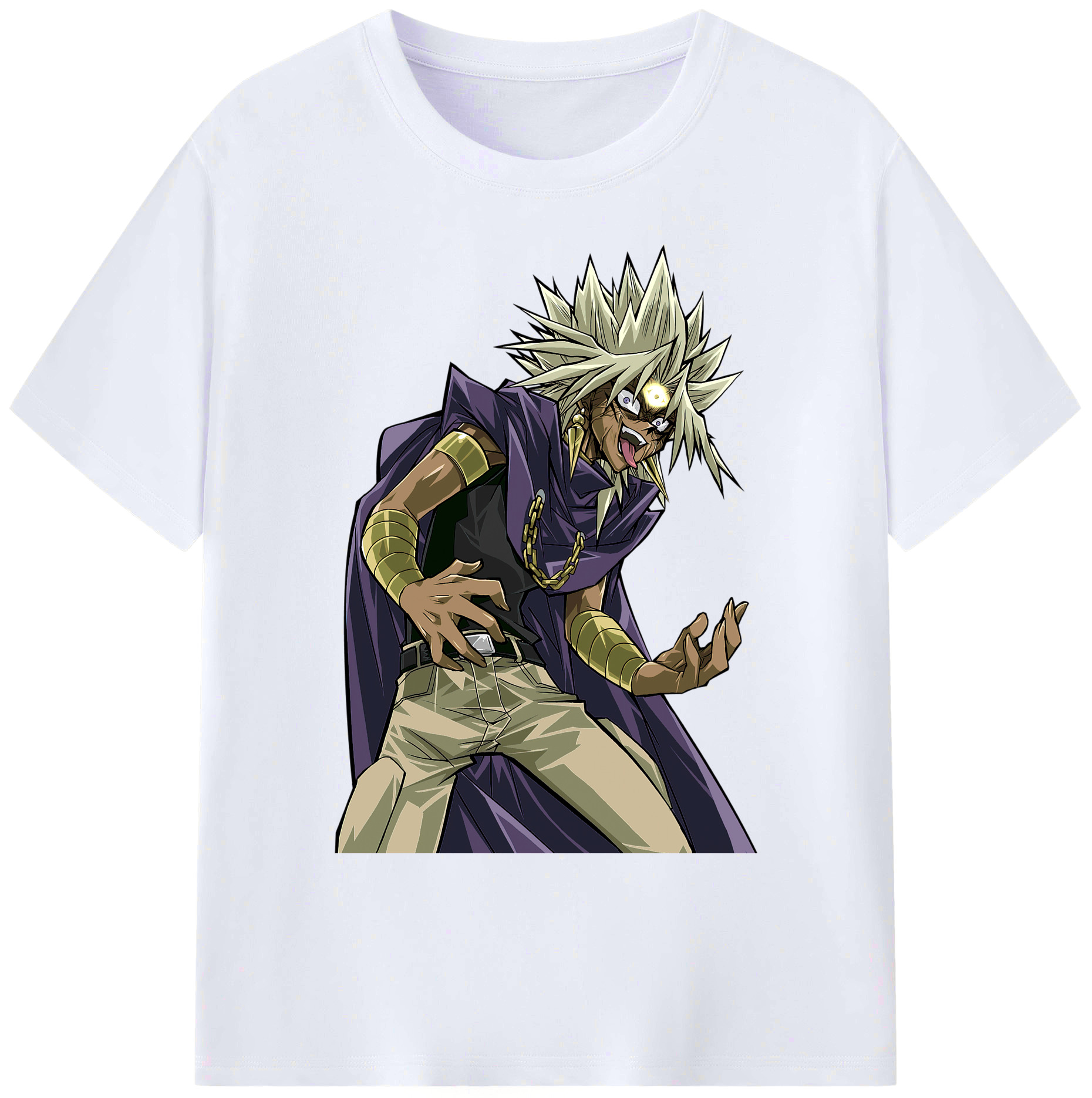 （画像用） 遊☆戯☆王 Yu-Gi-Oh! 綿100％ メンズ半袖Tシャツ｜肌触りやわらか＆通気性