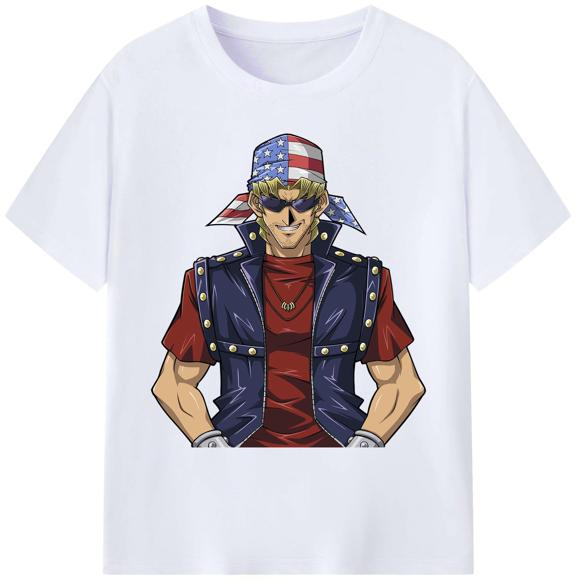 （画像用） 遊☆戯☆王 Yu-Gi-Oh! 綿100％ メンズ半袖Tシャツ｜肌触りやわらか＆通気性
