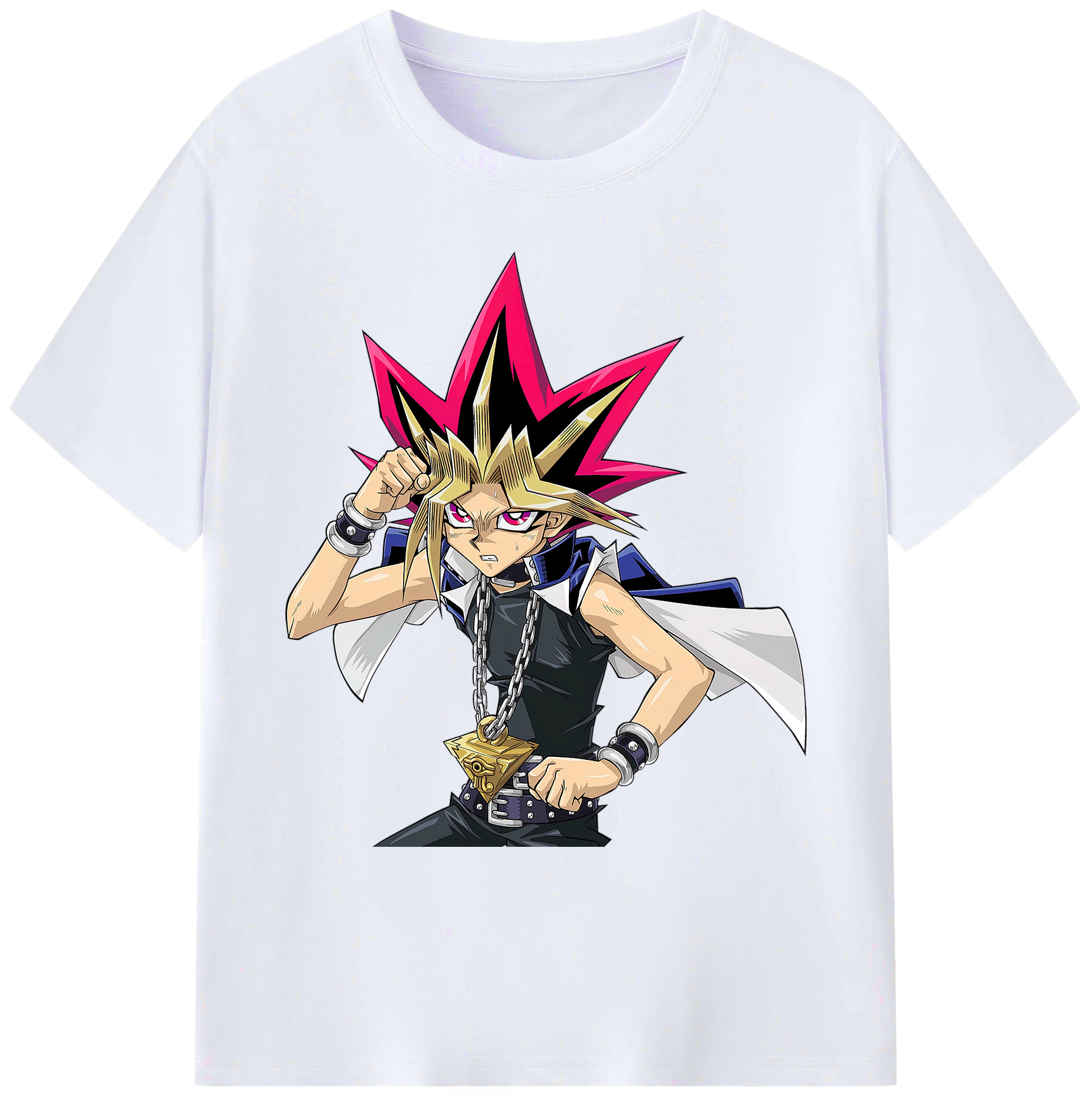 （画像用） 遊☆戯☆王 Yu-Gi-Oh! 綿100％ メンズ半袖Tシャツ｜肌触りやわらか＆通気性