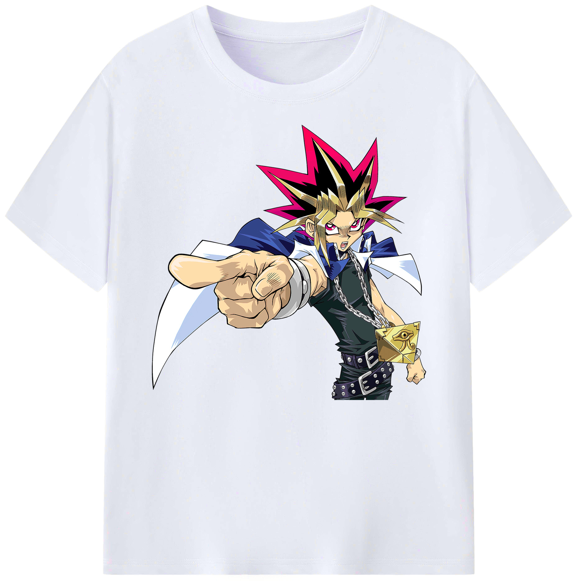 （画像用） 遊☆戯☆王 Yu-Gi-Oh! 綿100％ メンズ半袖Tシャツ｜肌触りやわらか＆通気性