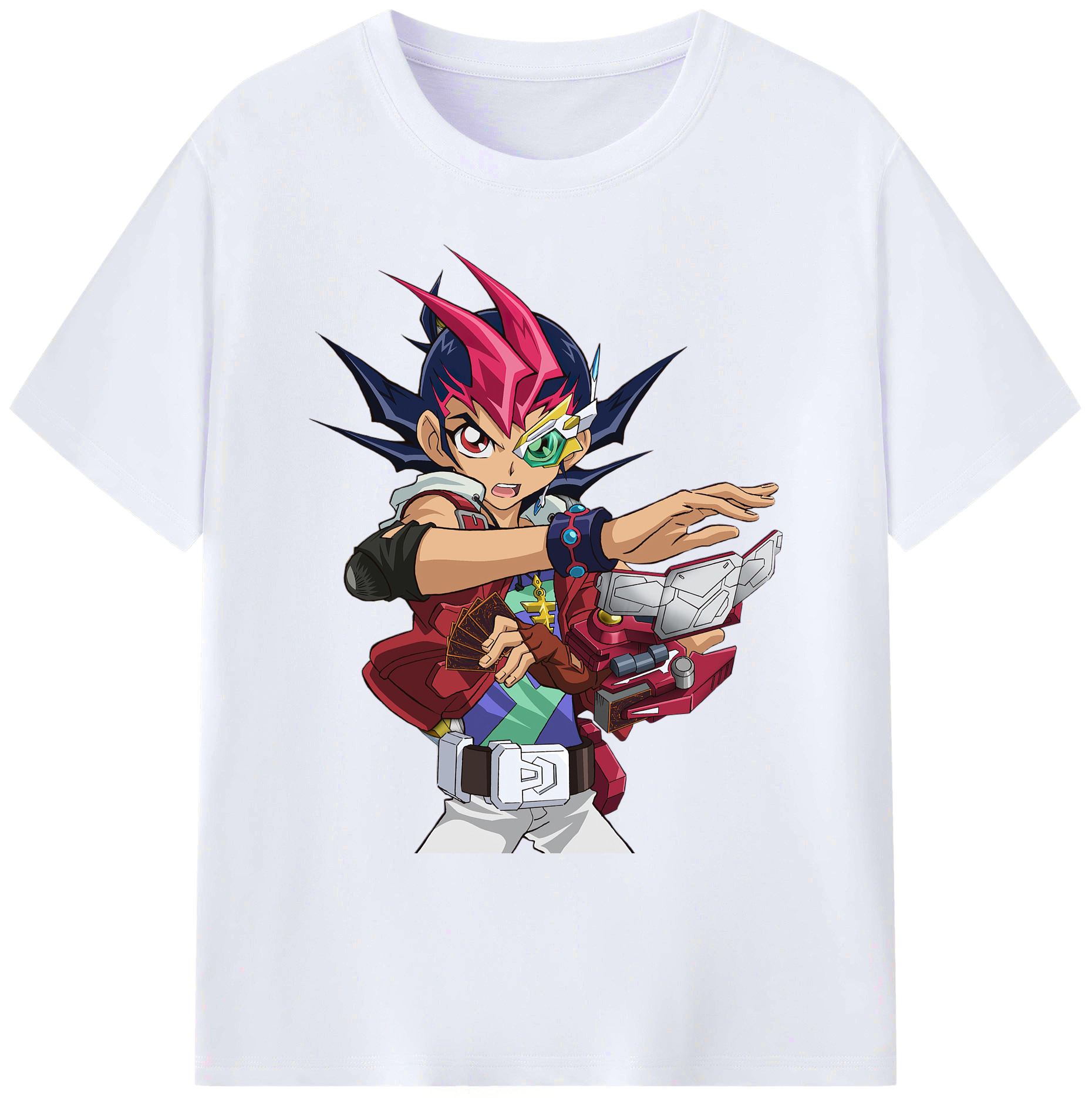 （画像用） 遊☆戯☆王 Yu-Gi-Oh! 綿100％ メンズ半袖Tシャツ｜肌触りやわらか＆通気性