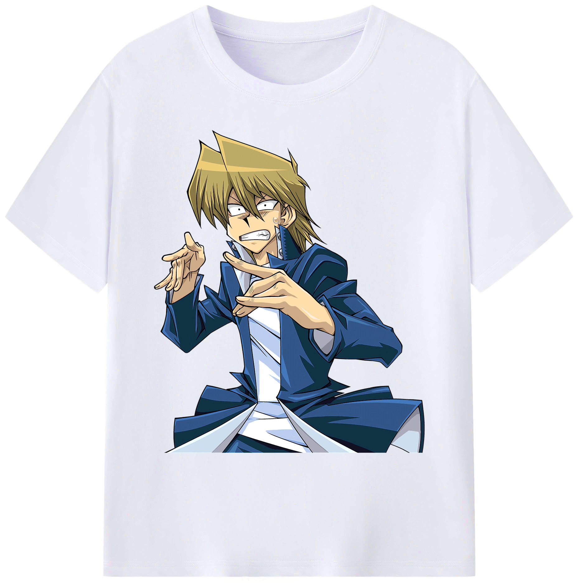 （画像用） 遊☆戯☆王 Yu-Gi-Oh! 綿100％ メンズ半袖Tシャツ｜肌触りやわらか＆通気性