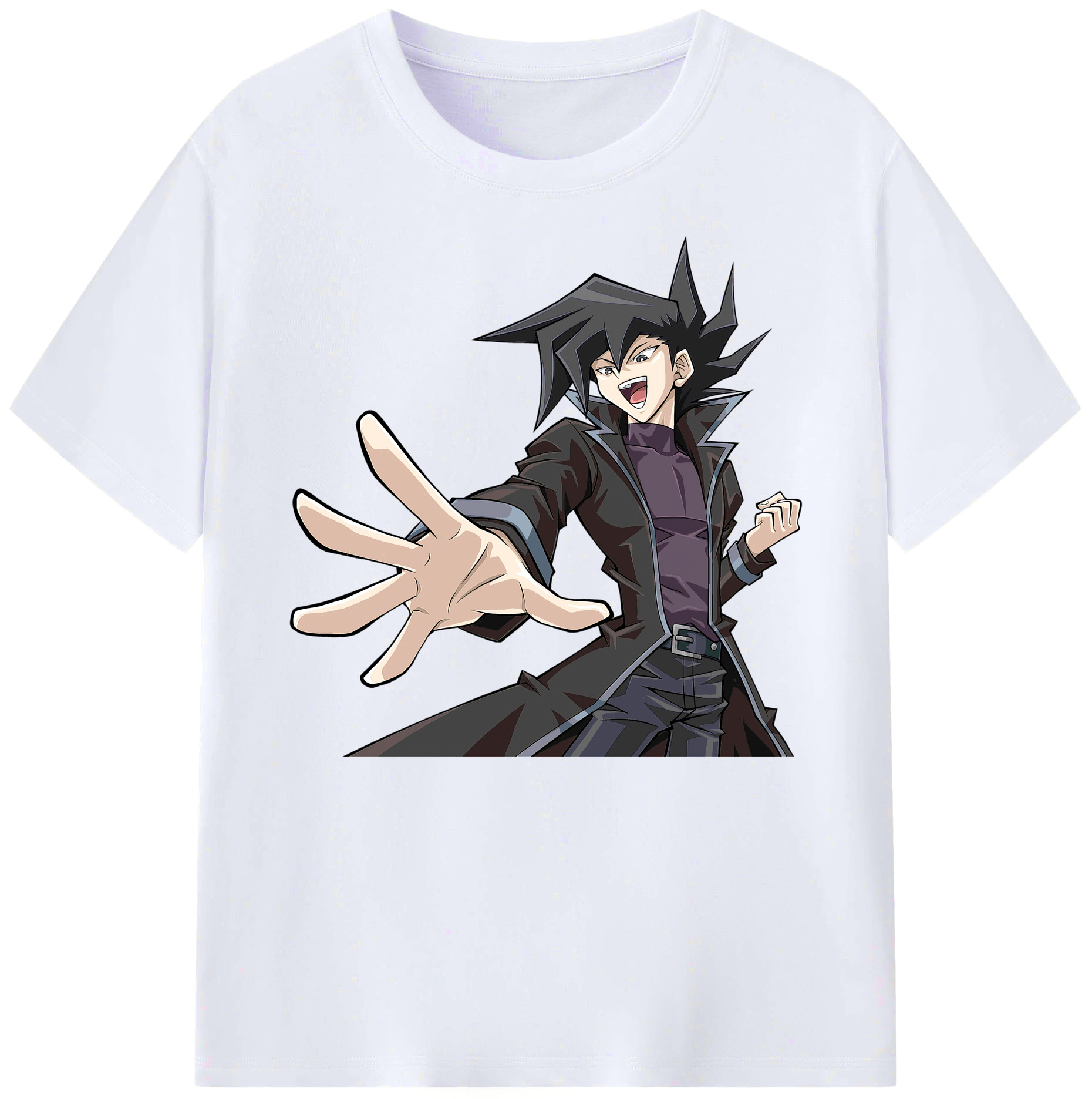 （画像用） 遊☆戯☆王 Yu-Gi-Oh! 綿100％ メンズ半袖Tシャツ｜肌触りやわらか＆通気性
