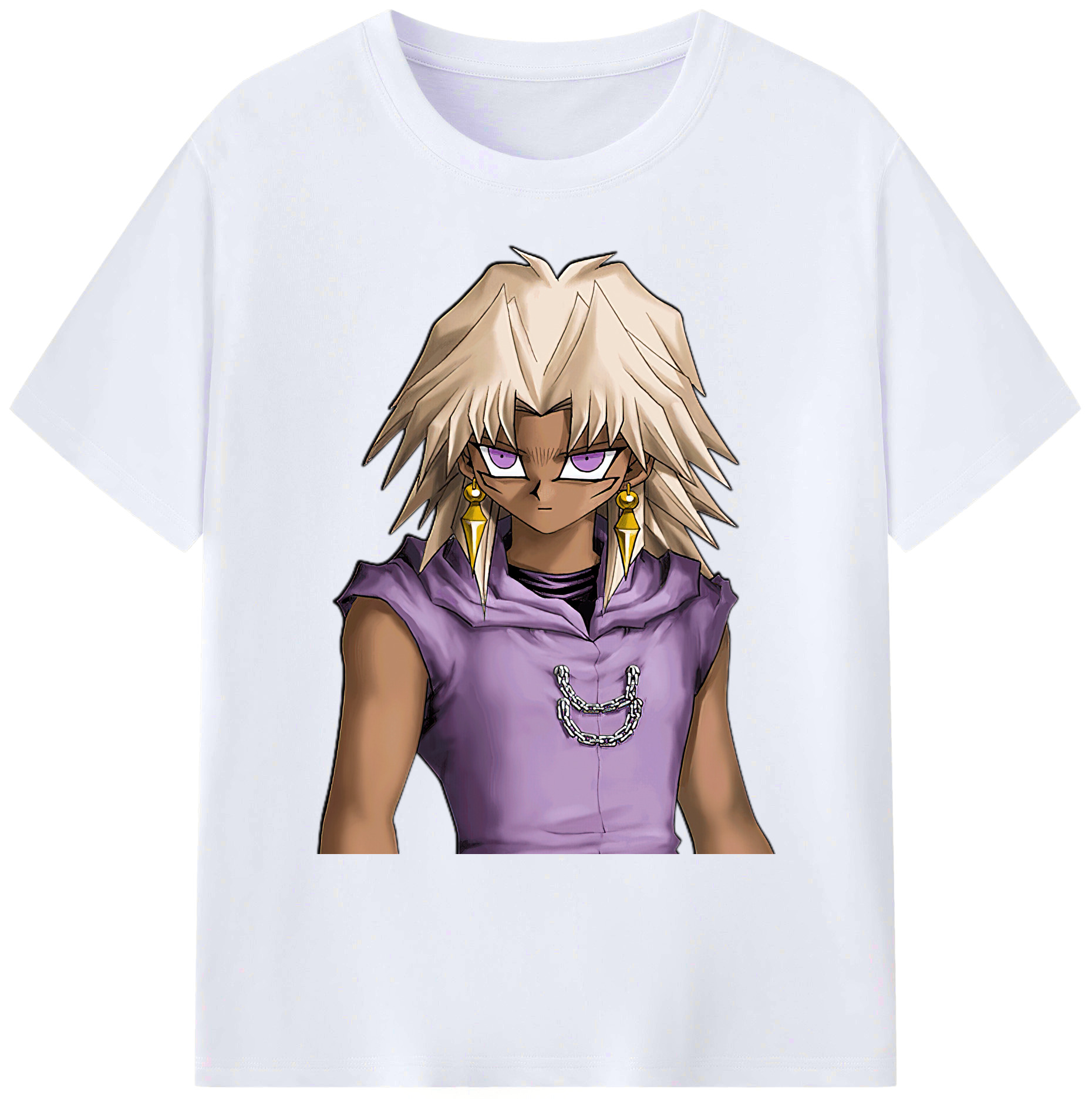 （画像用） 遊☆戯☆王 Yu-Gi-Oh! 綿100％ メンズ半袖Tシャツ｜肌触りやわらか＆通気性