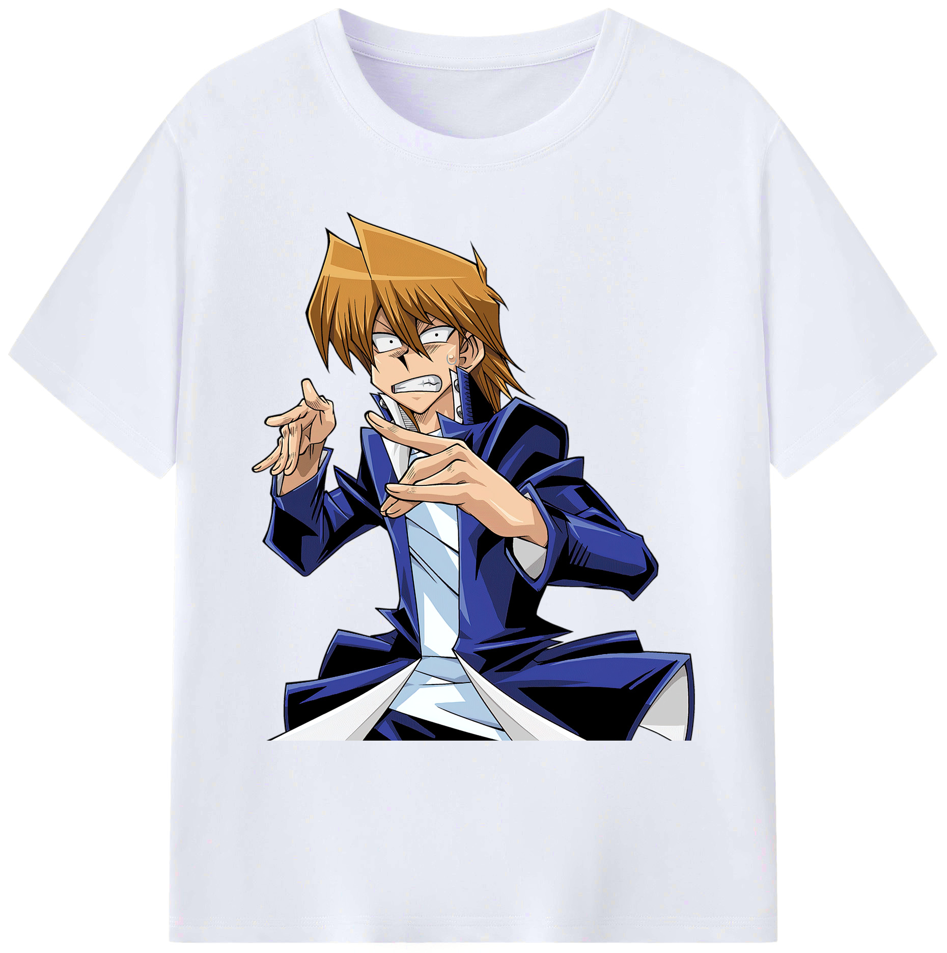 （画像用） 遊☆戯☆王 Yu-Gi-Oh! 綿100％ メンズ半袖Tシャツ｜肌触りやわらか＆通気性