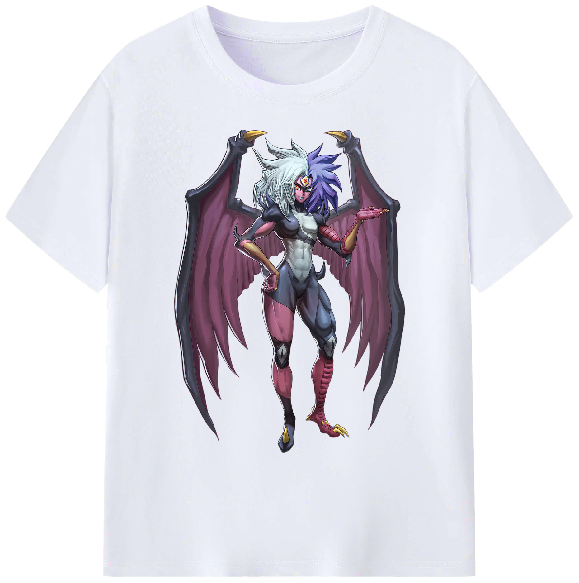 （画像用） 遊☆戯☆王 Yu-Gi-Oh! 綿100％ メンズ半袖Tシャツ｜肌触りやわらか＆通気性
