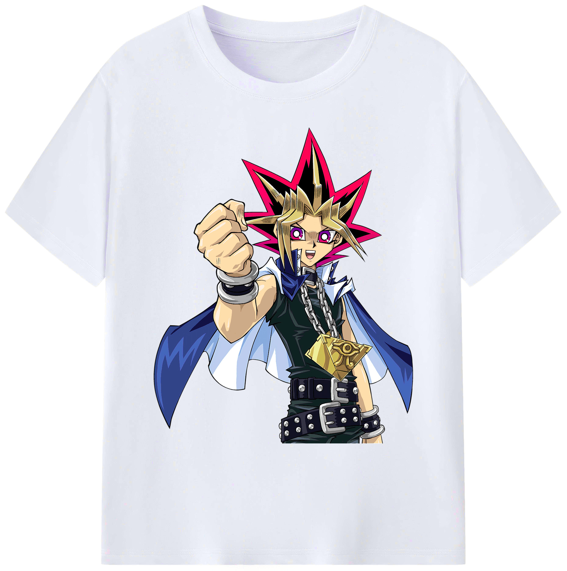 （画像用） 遊☆戯☆王 Yu-Gi-Oh! 綿100％ メンズ半袖Tシャツ｜肌触りやわらか＆通気性