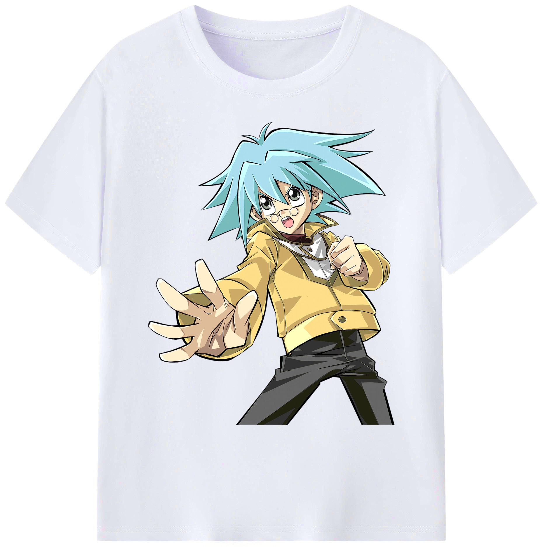 （画像用） 遊☆戯☆王 Yu-Gi-Oh! 綿100％ メンズ半袖Tシャツ｜肌触りやわらか＆通気性