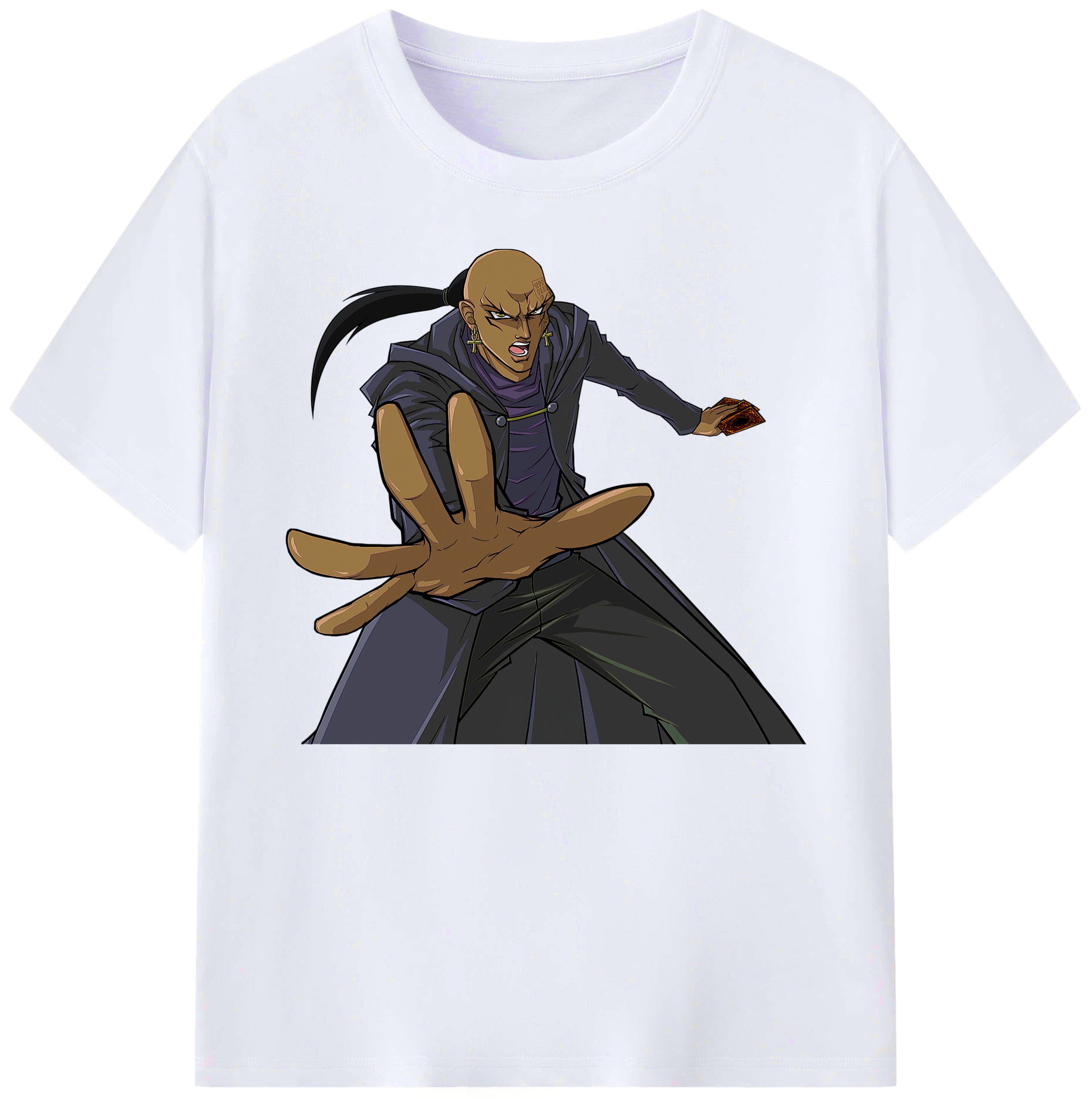 （画像用） 遊☆戯☆王 Yu-Gi-Oh! 綿100％ メンズ半袖Tシャツ｜肌触りやわらか＆通気性