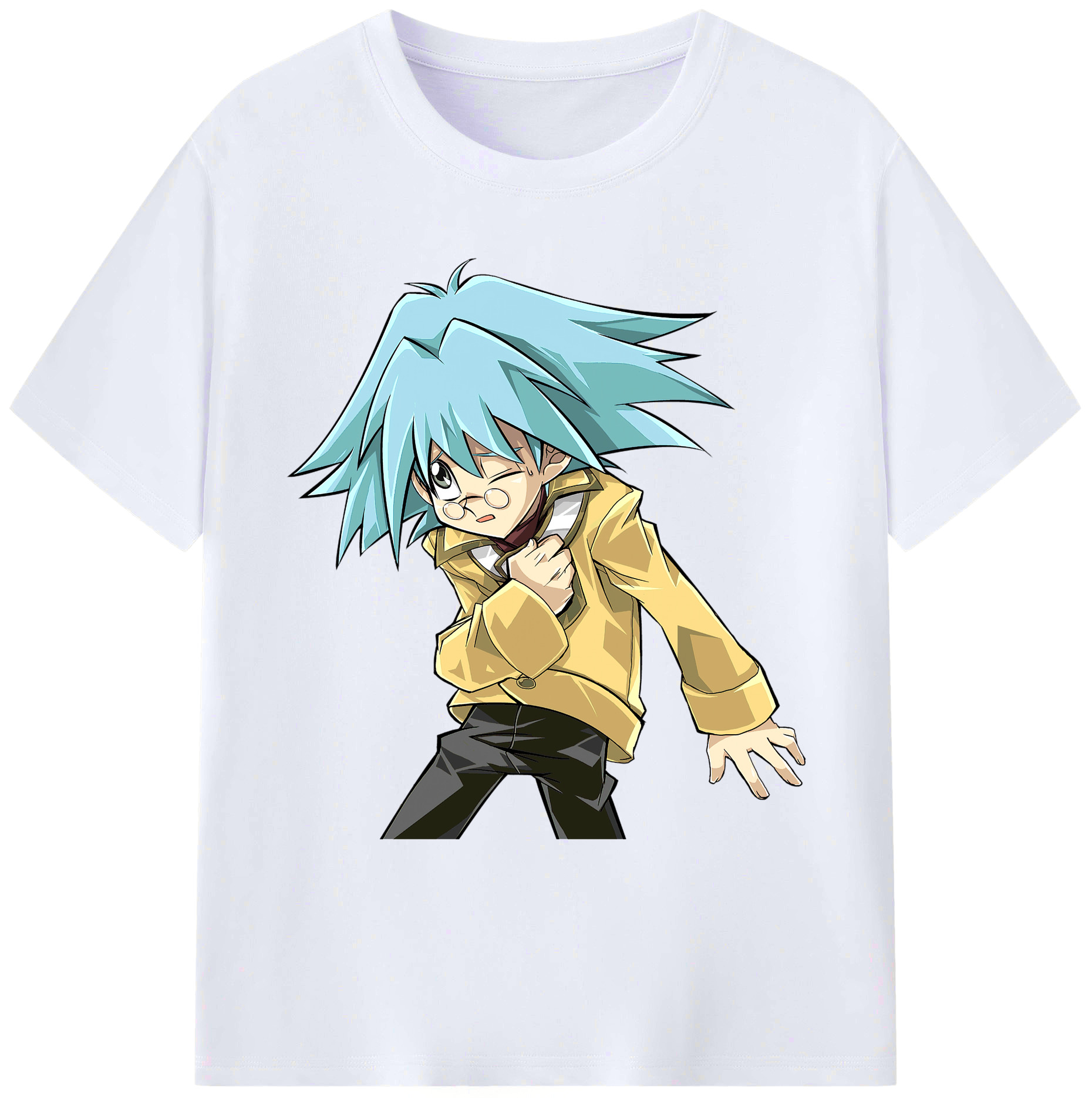 （画像用） 遊☆戯☆王 Yu-Gi-Oh! 綿100％ メンズ半袖Tシャツ｜肌触りやわらか＆通気性