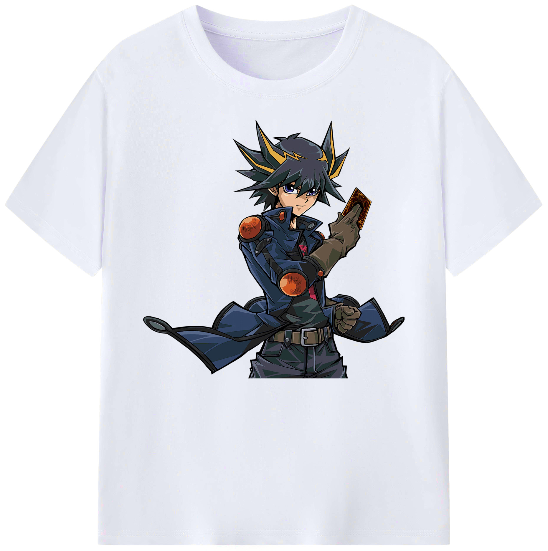 （画像用） 遊☆戯☆王 Yu-Gi-Oh! 綿100％ メンズ半袖Tシャツ｜肌触りやわらか＆通気性