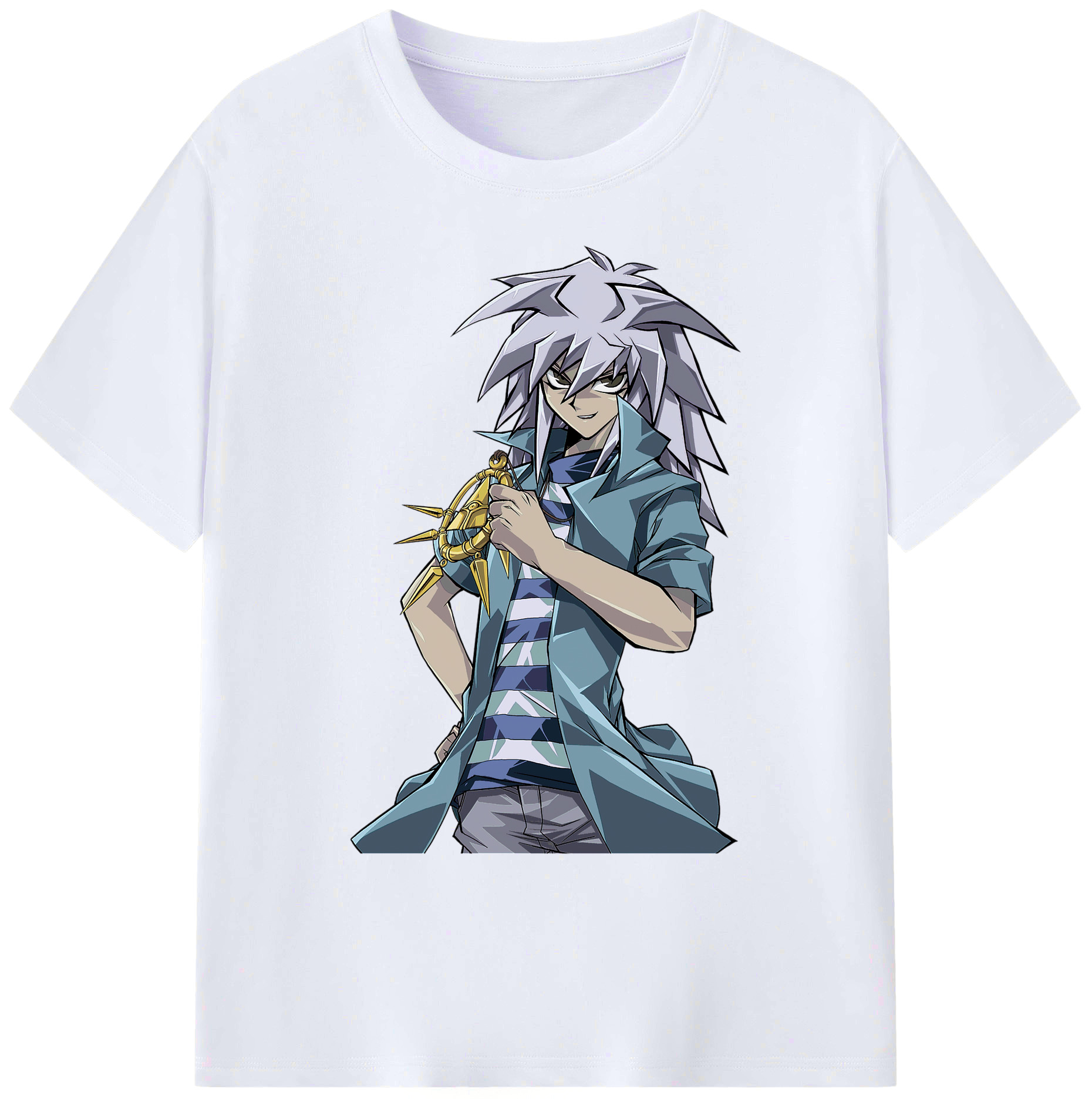 （画像用） 遊☆戯☆王 Yu-Gi-Oh! 綿100％ メンズ半袖Tシャツ｜肌触りやわらか＆通気性