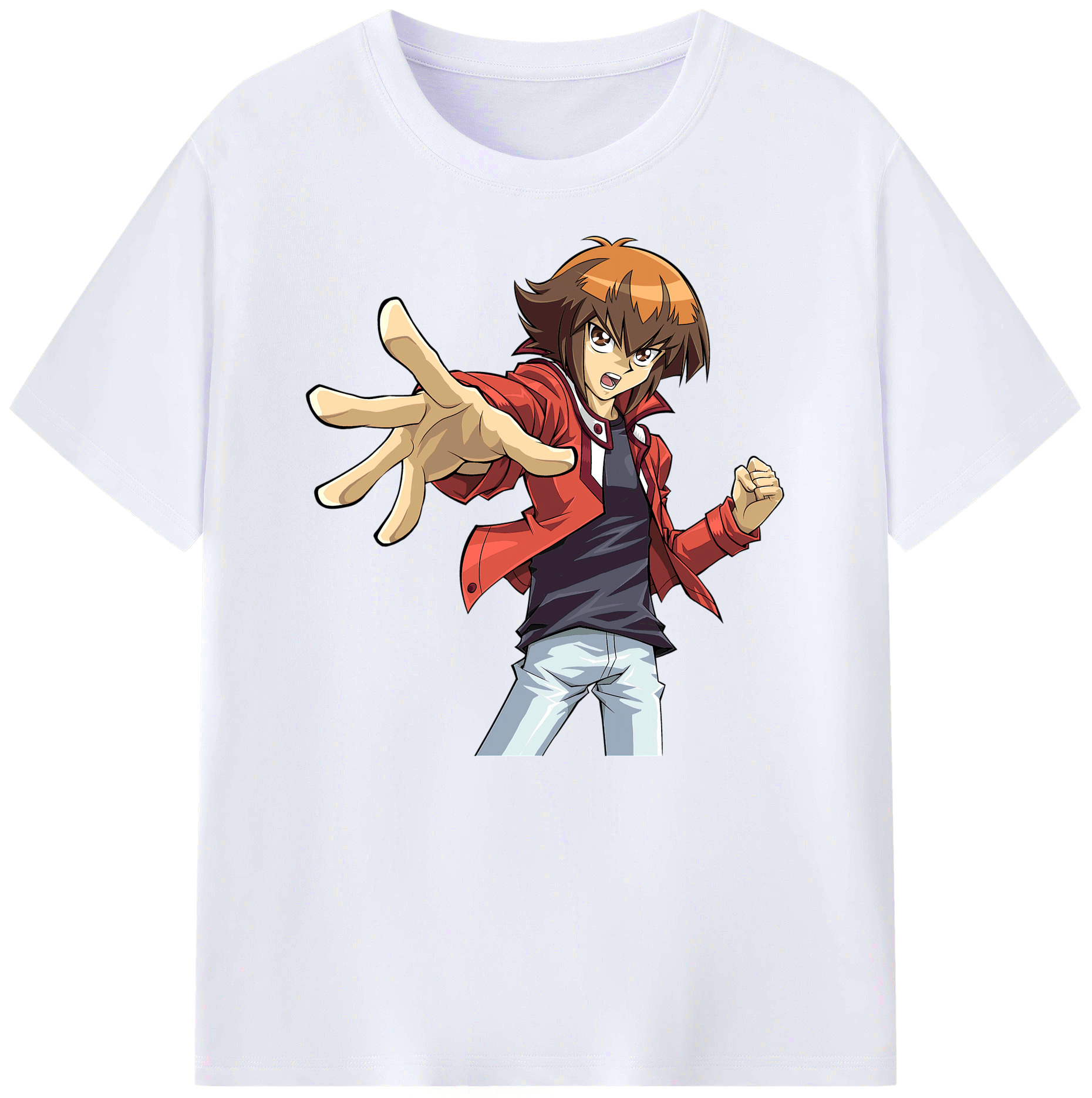 （画像用） 遊☆戯☆王 Yu-Gi-Oh! 綿100％ メンズ半袖Tシャツ｜肌触りやわらか＆通気性