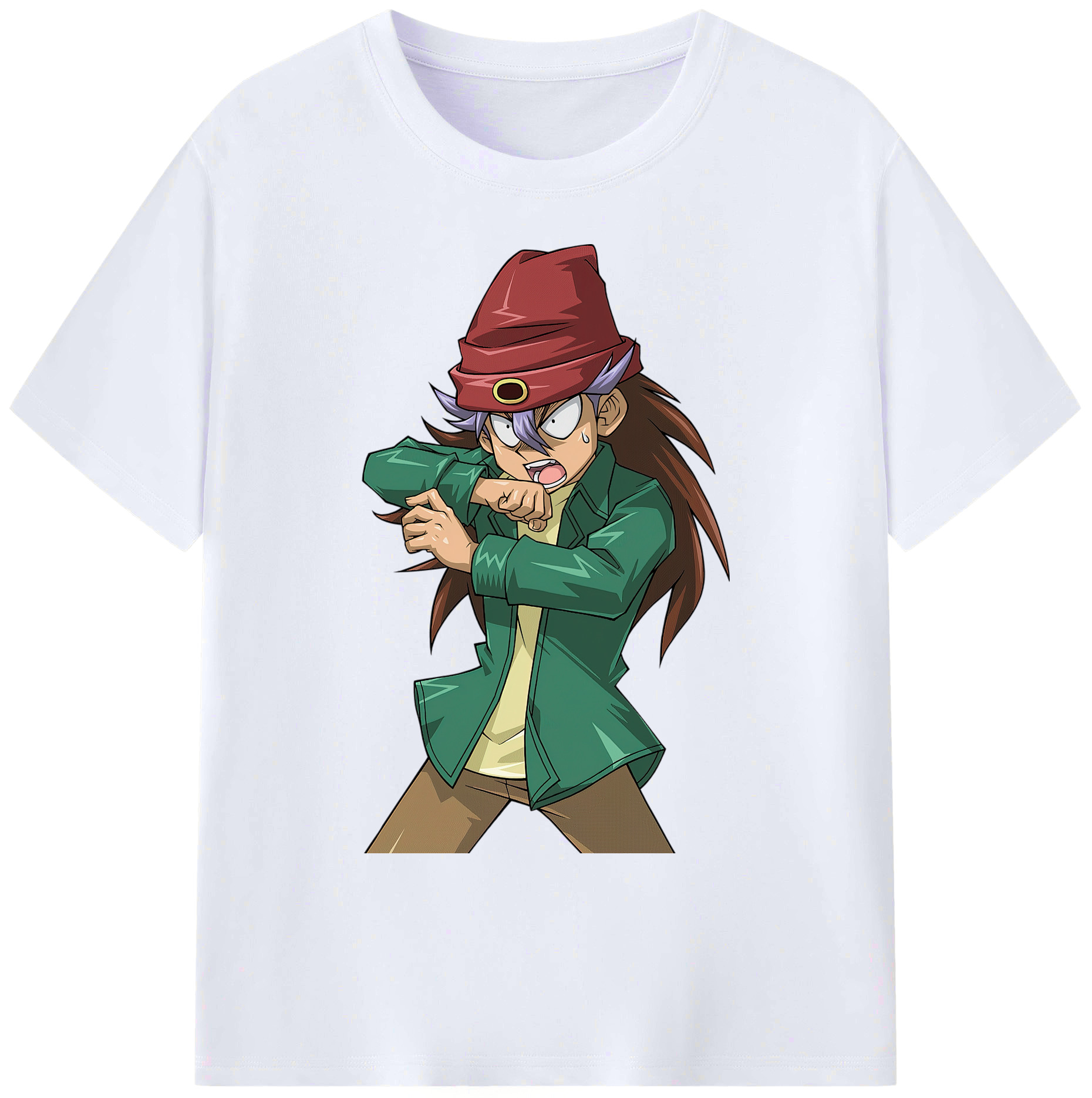 （画像用） 遊☆戯☆王 Yu-Gi-Oh! 綿100％ メンズ半袖Tシャツ｜肌触りやわらか＆通気性