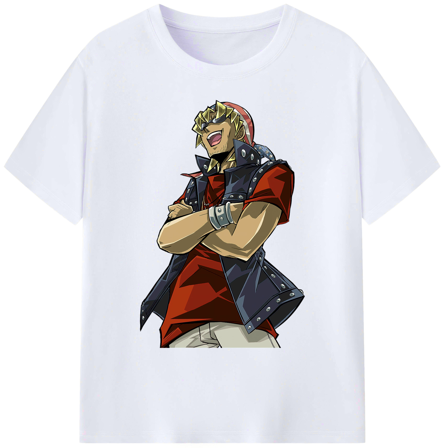 （画像用） 遊☆戯☆王 Yu-Gi-Oh! 綿100％ メンズ半袖Tシャツ｜肌触りやわらか＆通気性