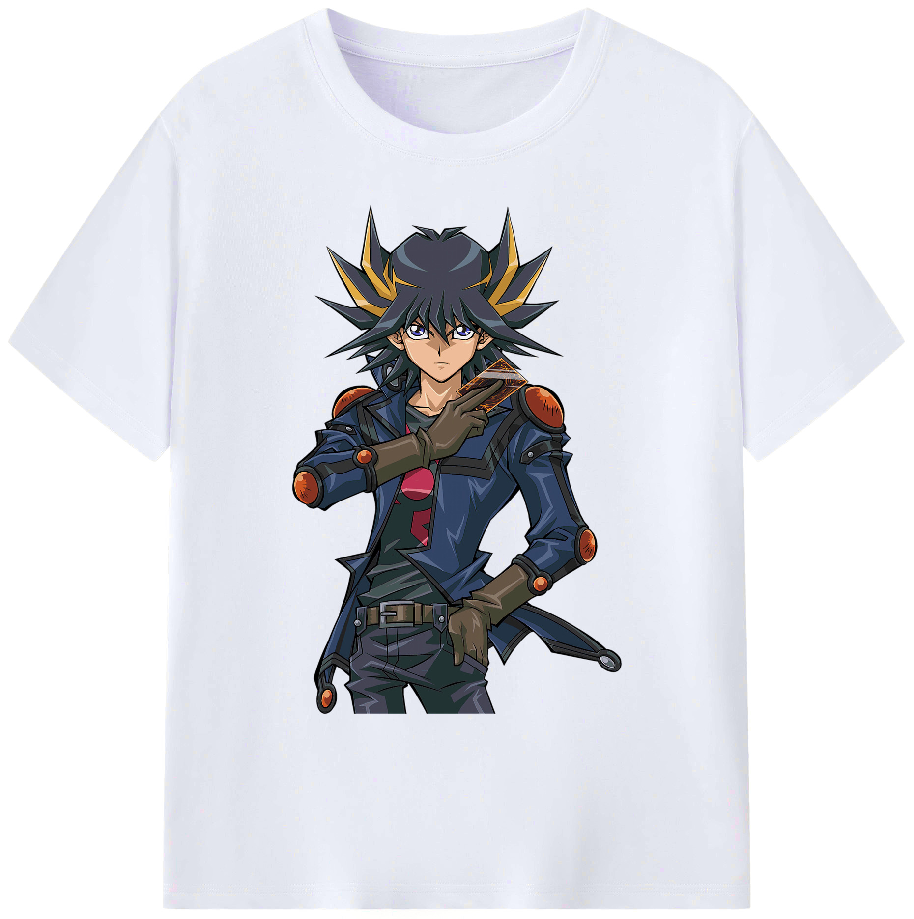 （画像用） 遊☆戯☆王 Yu-Gi-Oh! 綿100％ メンズ半袖Tシャツ｜肌触りやわらか＆通気性