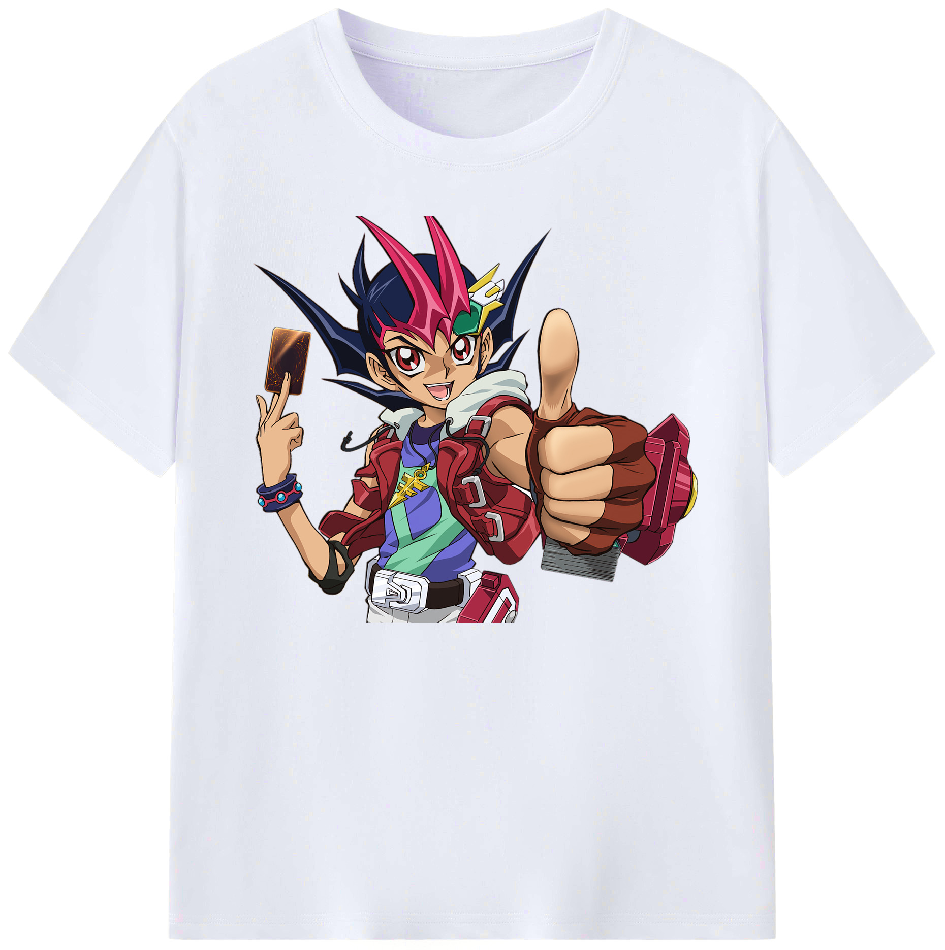 （画像用） 遊☆戯☆王 Yu-Gi-Oh! 綿100％ メンズ半袖Tシャツ｜肌触りやわらか＆通気性