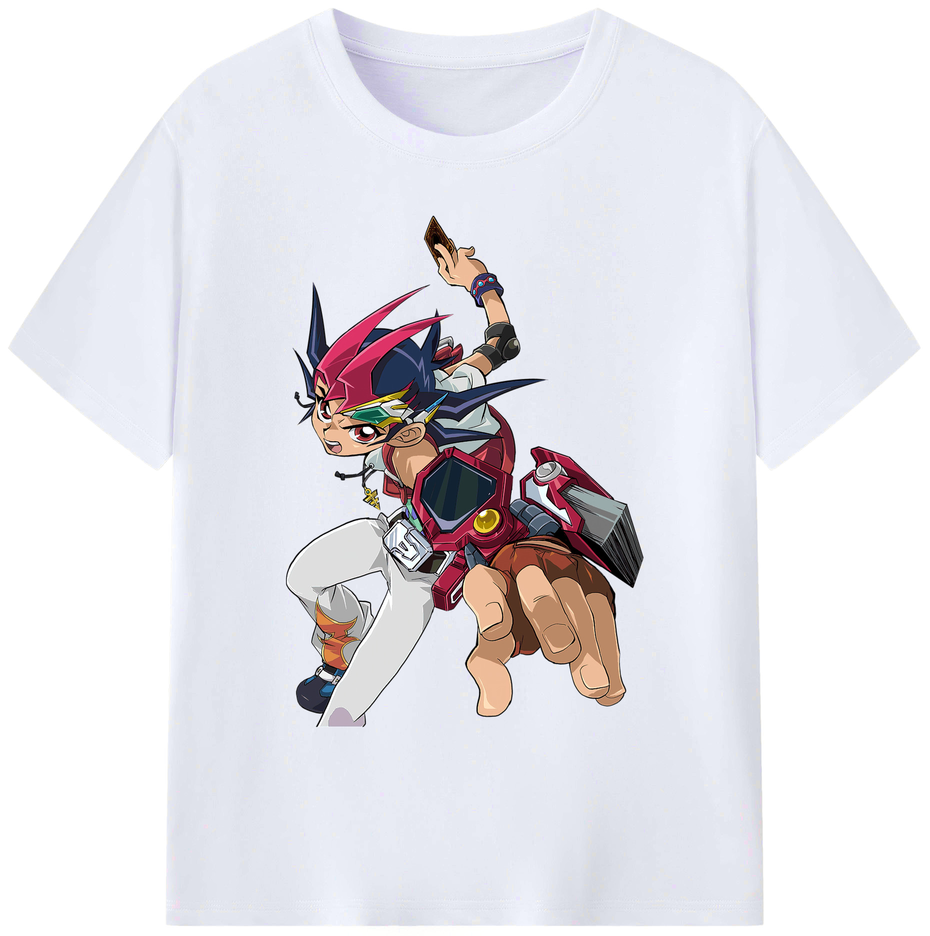 （画像用） 遊☆戯☆王 Yu-Gi-Oh! 綿100％ メンズ半袖Tシャツ｜肌触りやわらか＆通気性