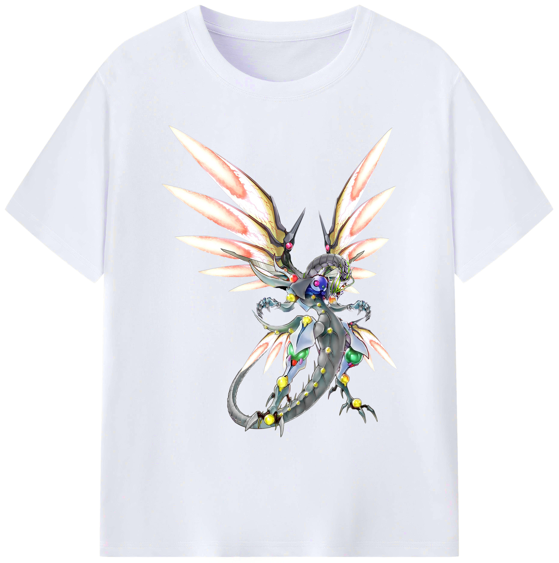 （画像用） 遊☆戯☆王 Yu-Gi-Oh! 綿100％ メンズ半袖Tシャツ｜肌触りやわらか＆通気性