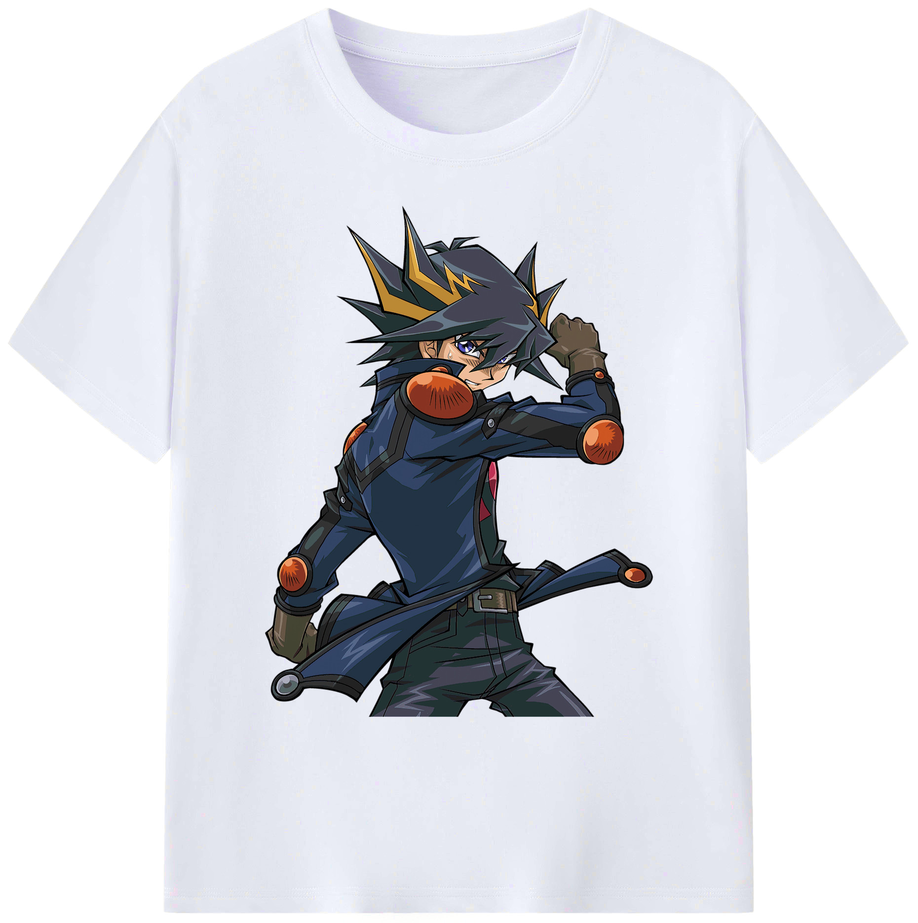 （画像用） 遊☆戯☆王 Yu-Gi-Oh! 綿100％ メンズ半袖Tシャツ｜肌触りやわらか＆通気性