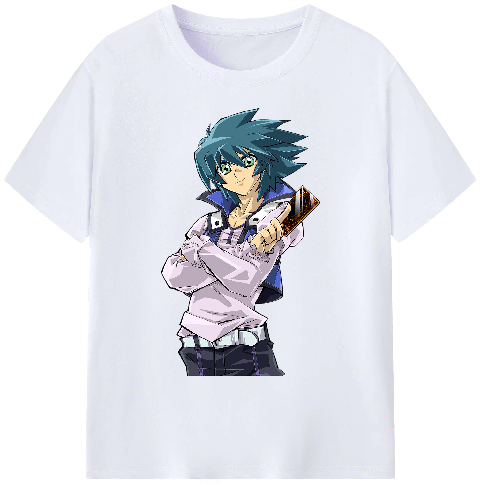 （画像用） 遊☆戯☆王 Yu-Gi-Oh! 綿100％ メンズ半袖Tシャツ｜肌触りやわらか＆通気性