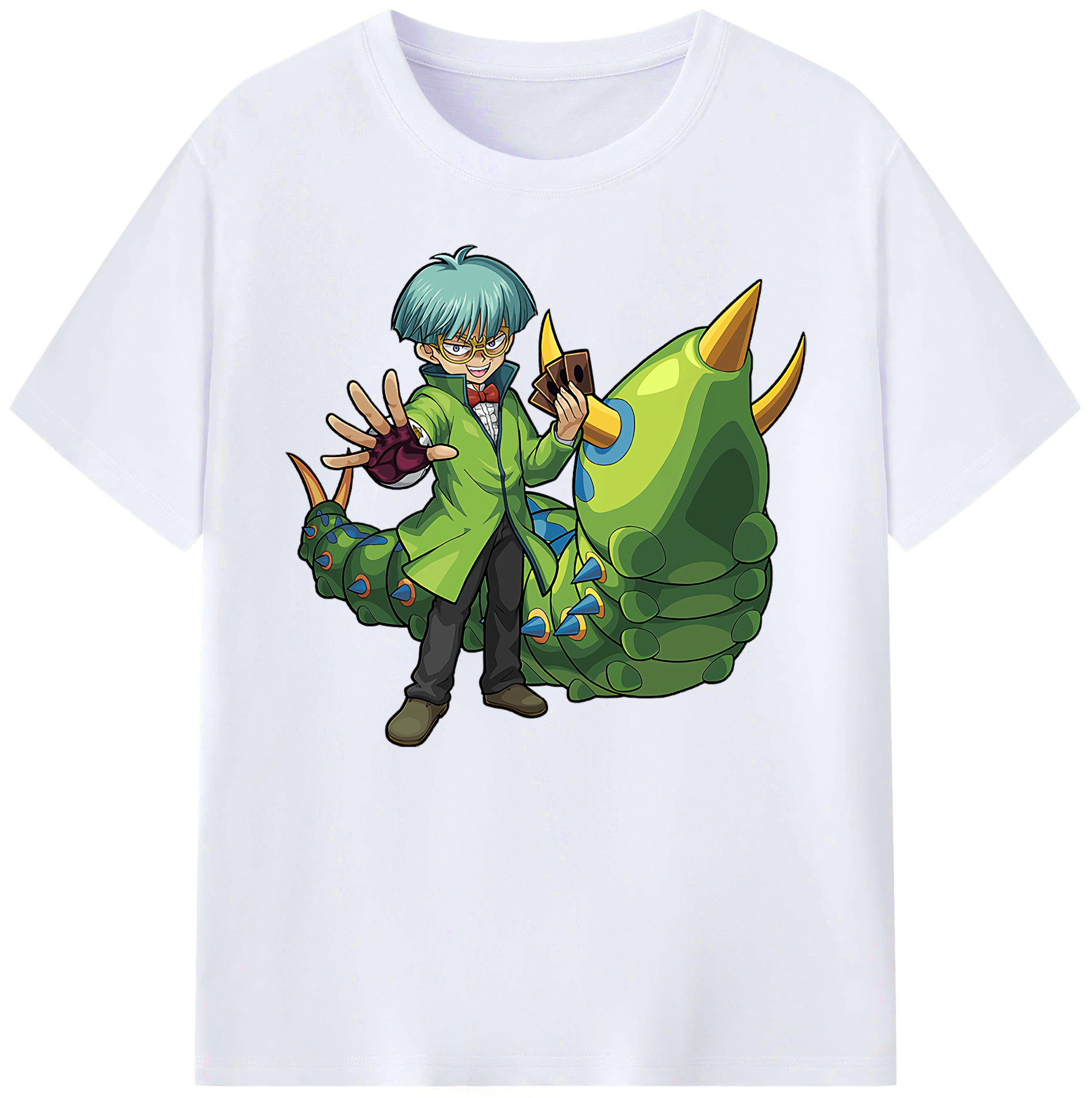 （画像用） 遊☆戯☆王 Yu-Gi-Oh! 綿100％ メンズ半袖Tシャツ｜肌触りやわらか＆通気性