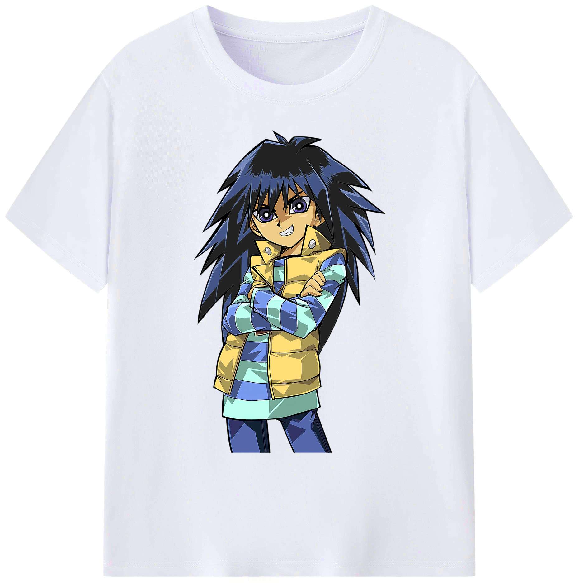 （画像用） 遊☆戯☆王 Yu-Gi-Oh! 綿100％ メンズ半袖Tシャツ｜肌触りやわらか＆通気性
