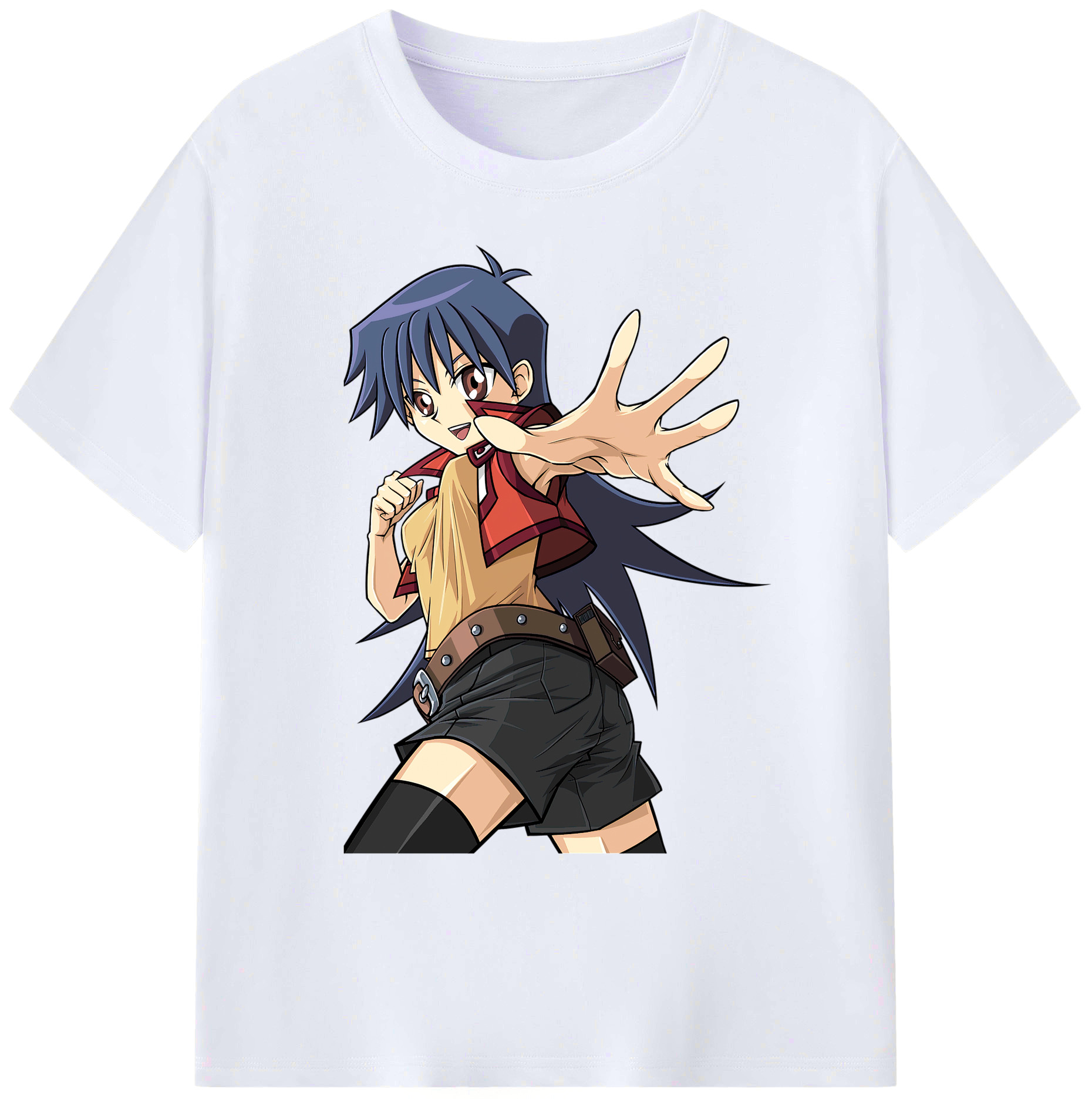 （画像用） 遊☆戯☆王 Yu-Gi-Oh! 綿100％ メンズ半袖Tシャツ｜肌触りやわらか＆通気性