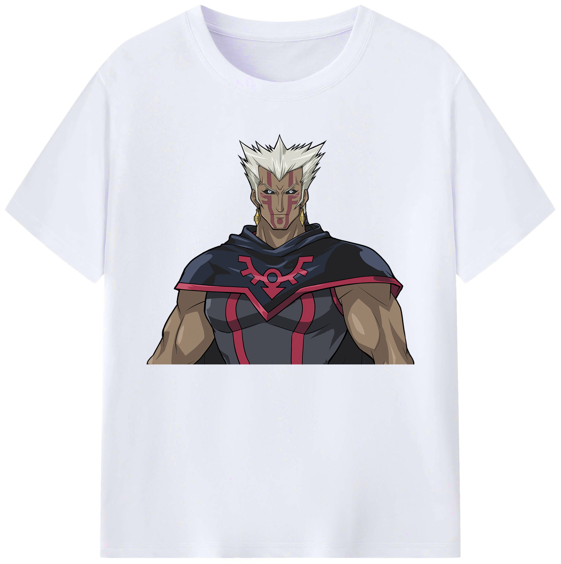 （画像用） 遊☆戯☆王 Yu-Gi-Oh! 綿100％ メンズ半袖Tシャツ｜肌触りやわらか＆通気性
