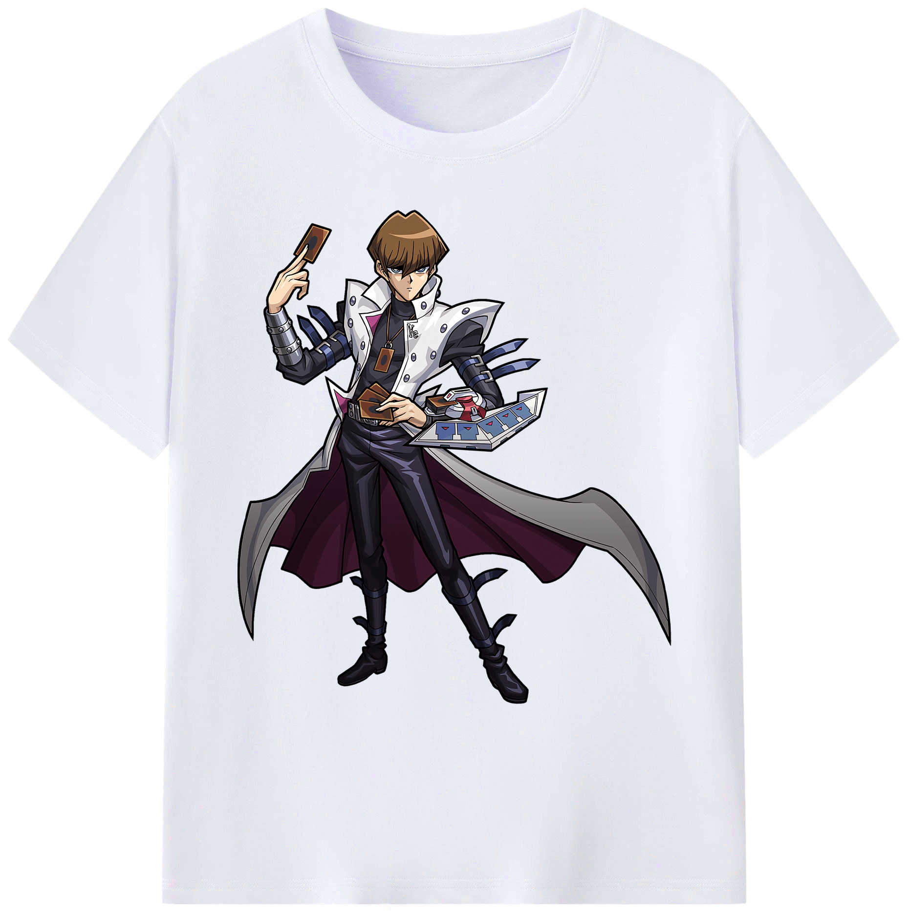 （画像用） 遊☆戯☆王 Yu-Gi-Oh! 綿100％ メンズ半袖Tシャツ｜肌触りやわらか＆通気性