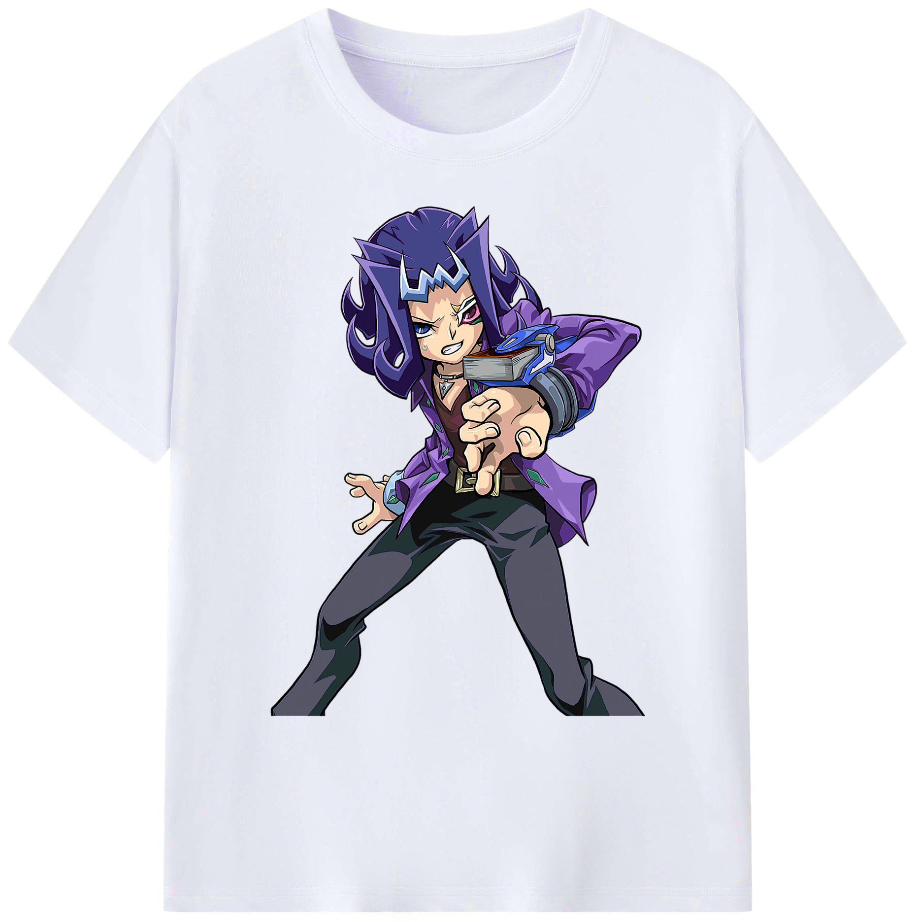 （画像用） 遊☆戯☆王 Yu-Gi-Oh! 綿100％ メンズ半袖Tシャツ｜肌触りやわらか＆通気性