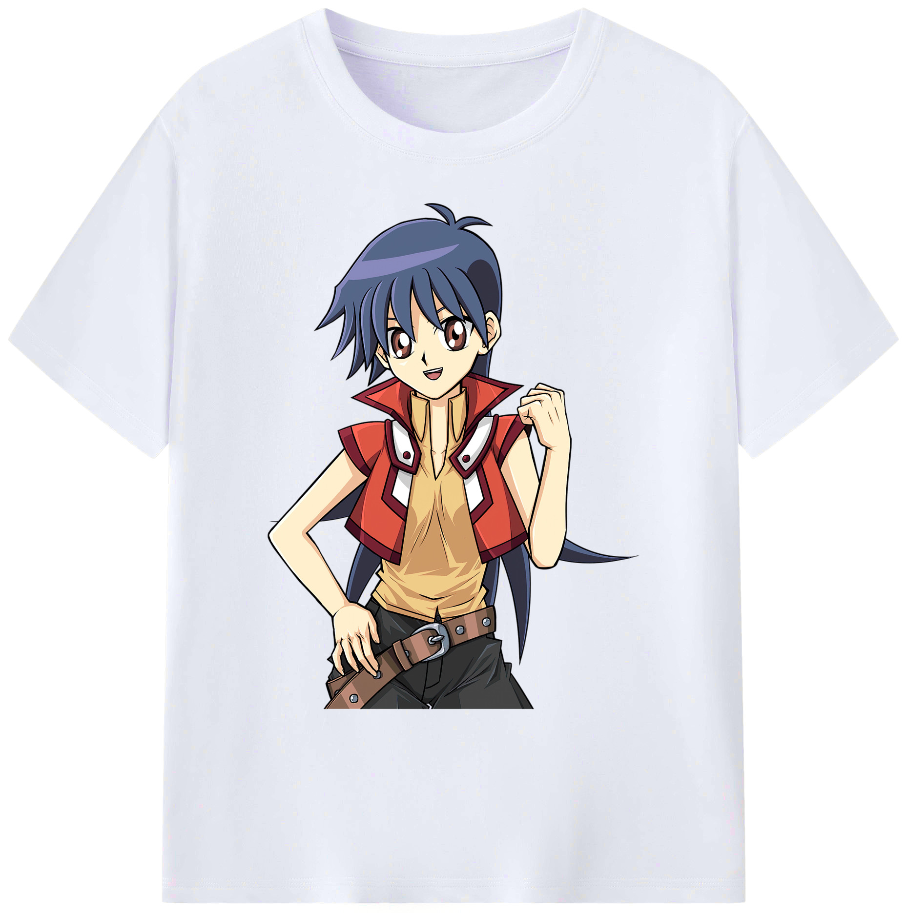 （画像用） 遊☆戯☆王 Yu-Gi-Oh! 綿100％ メンズ半袖Tシャツ｜肌触りやわらか＆通気性