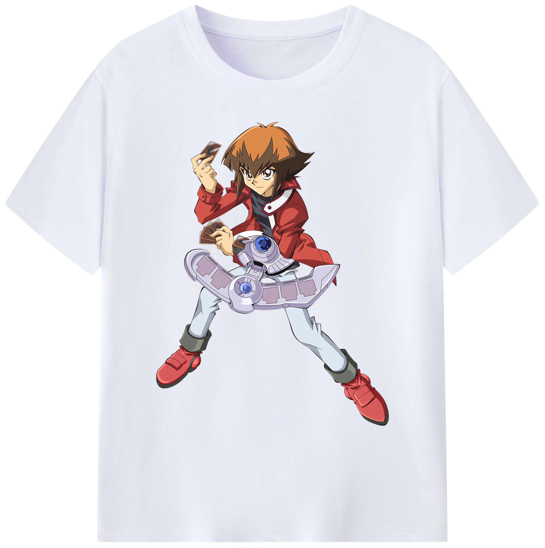 （画像用） 遊☆戯☆王 Yu-Gi-Oh! 綿100％ メンズ半袖Tシャツ｜肌触りやわらか＆通気性