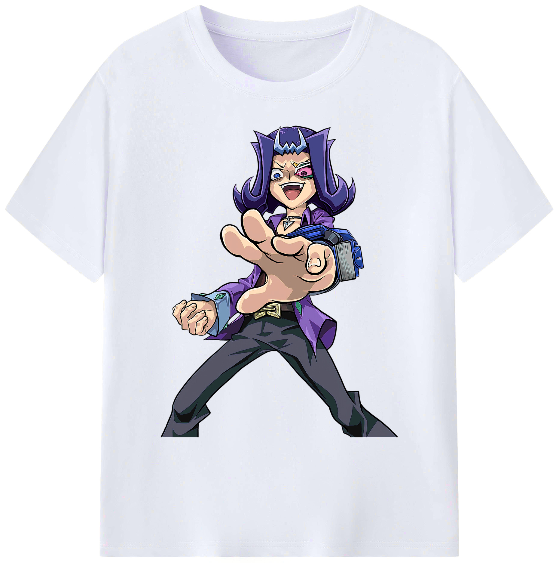 （画像用） 遊☆戯☆王 Yu-Gi-Oh! 綿100％ メンズ半袖Tシャツ｜肌触りやわらか＆通気性